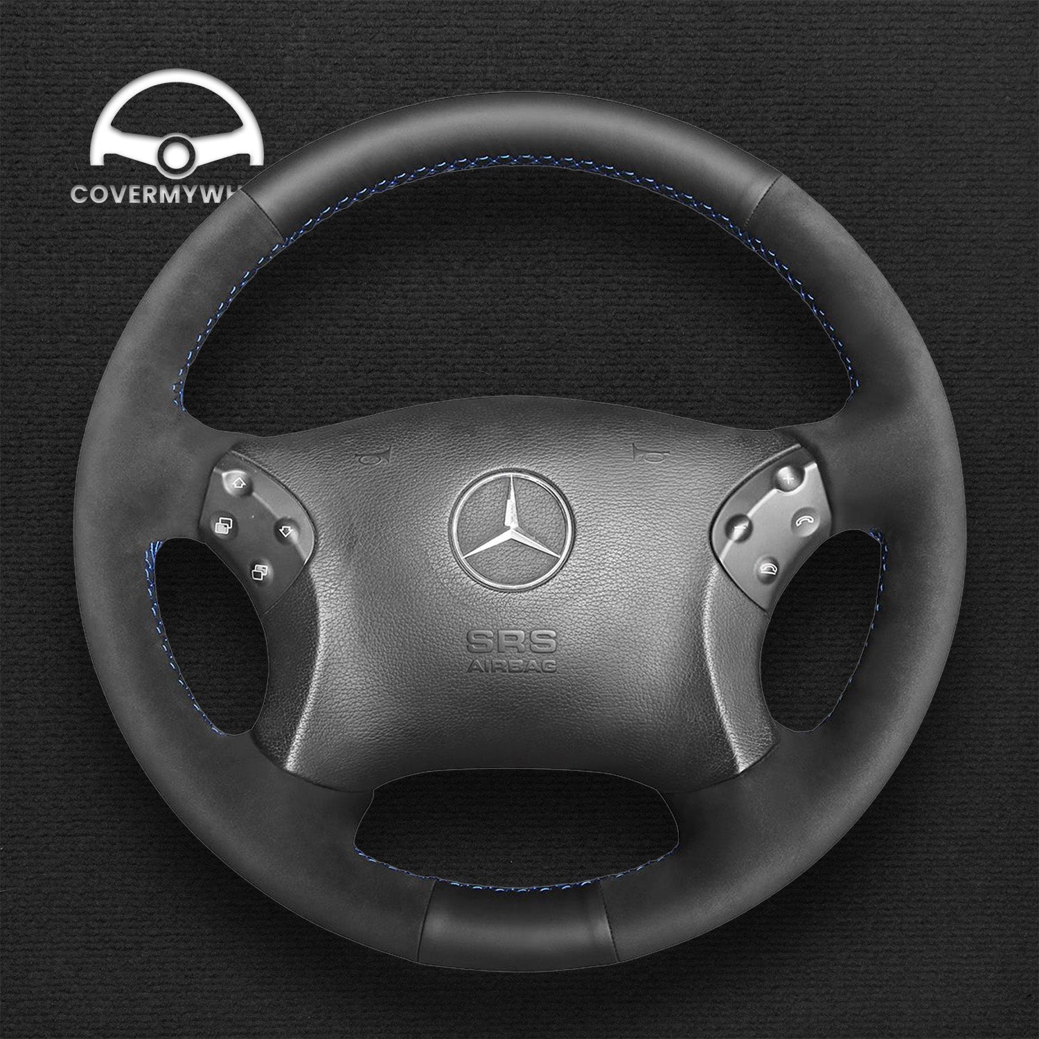 Steering Wheel Cover for Mercedes C-Class W203 C32 AMG Cover My Wheel