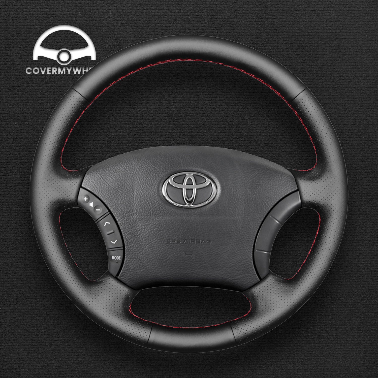 Steering Wheel Cover for Toyota 4Runner Camry Highlander Land Cruiser Sequoia Sienna Tacoma Tundra GX470 Cover My Wheel