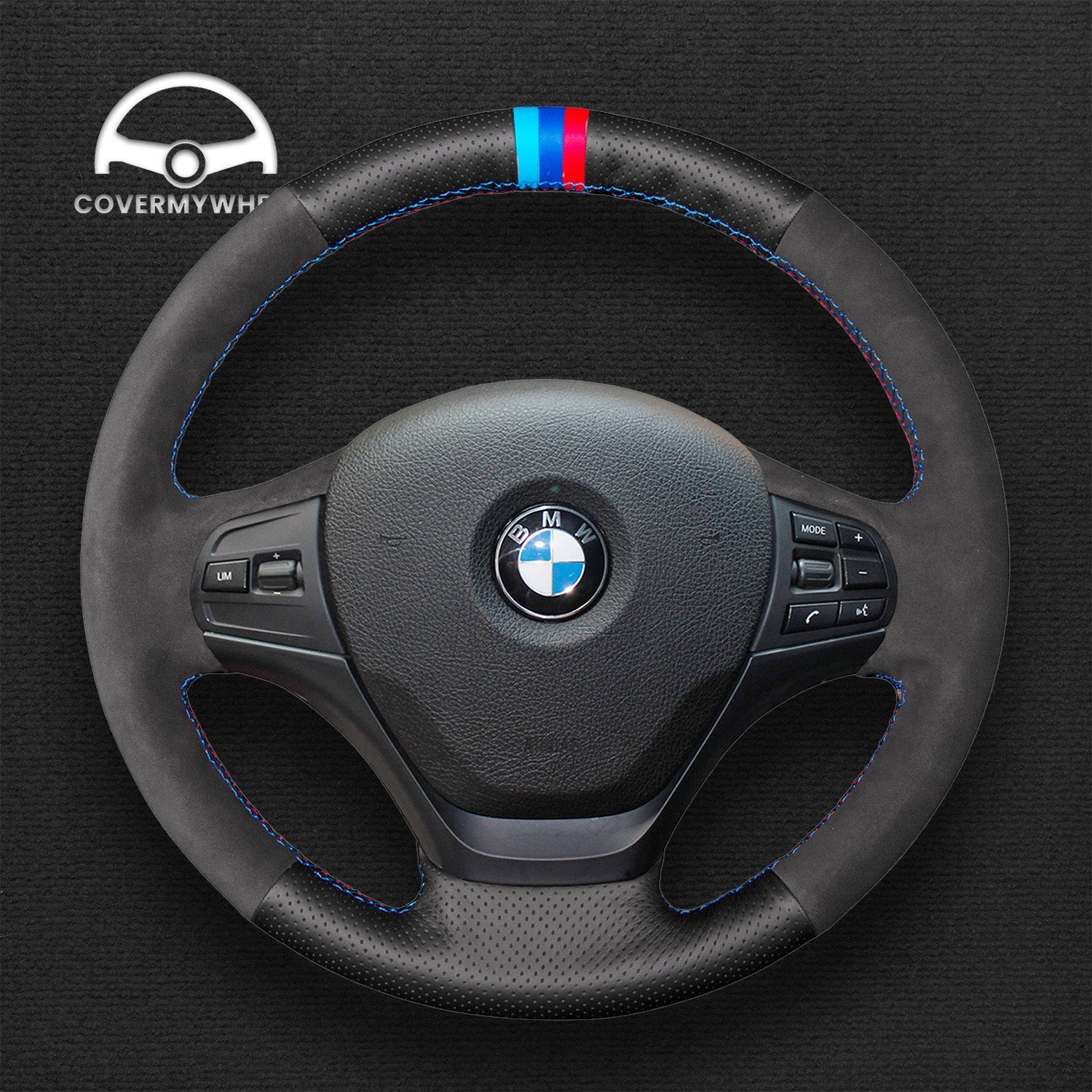Steering Wheel Cover for BMW F30 F34 F20 F21 F22 F31 F34 Cover My Wheel