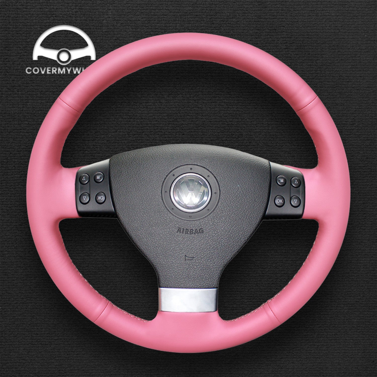 Steering Wheel Cover for Volkswagen Jetta Tiguan Passat EOS Cover My Wheel