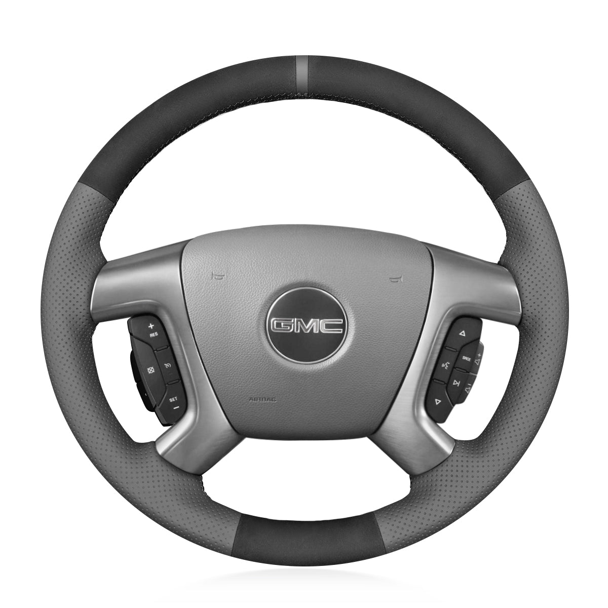 Steering Wheel Cover for Chevrolet Captiva, Silverado, Sierra, Traverse, Avalanche & Suburban (2007–2017) Cover My Wheel