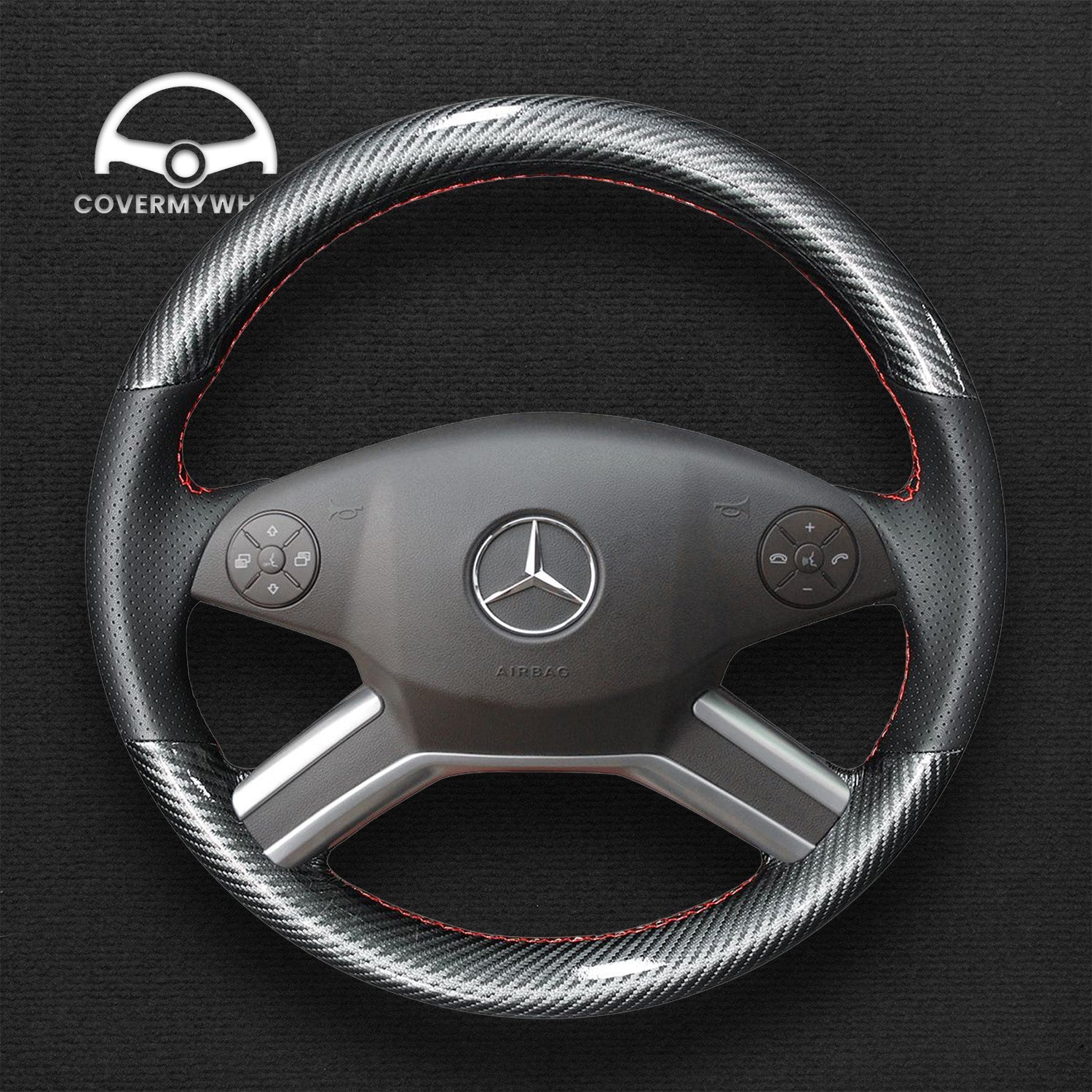 Steering Wheel Cover for Mercedes X164 W164 Cover My Wheel
