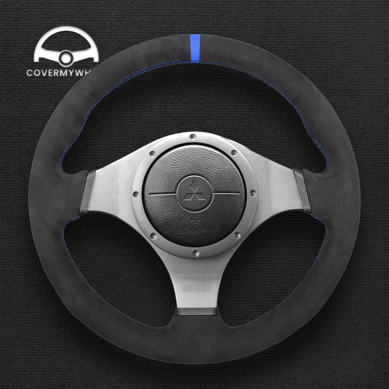 Steering Wheel Cover for Mitsubishi Lancer Evolution VIII IX 2003–2007