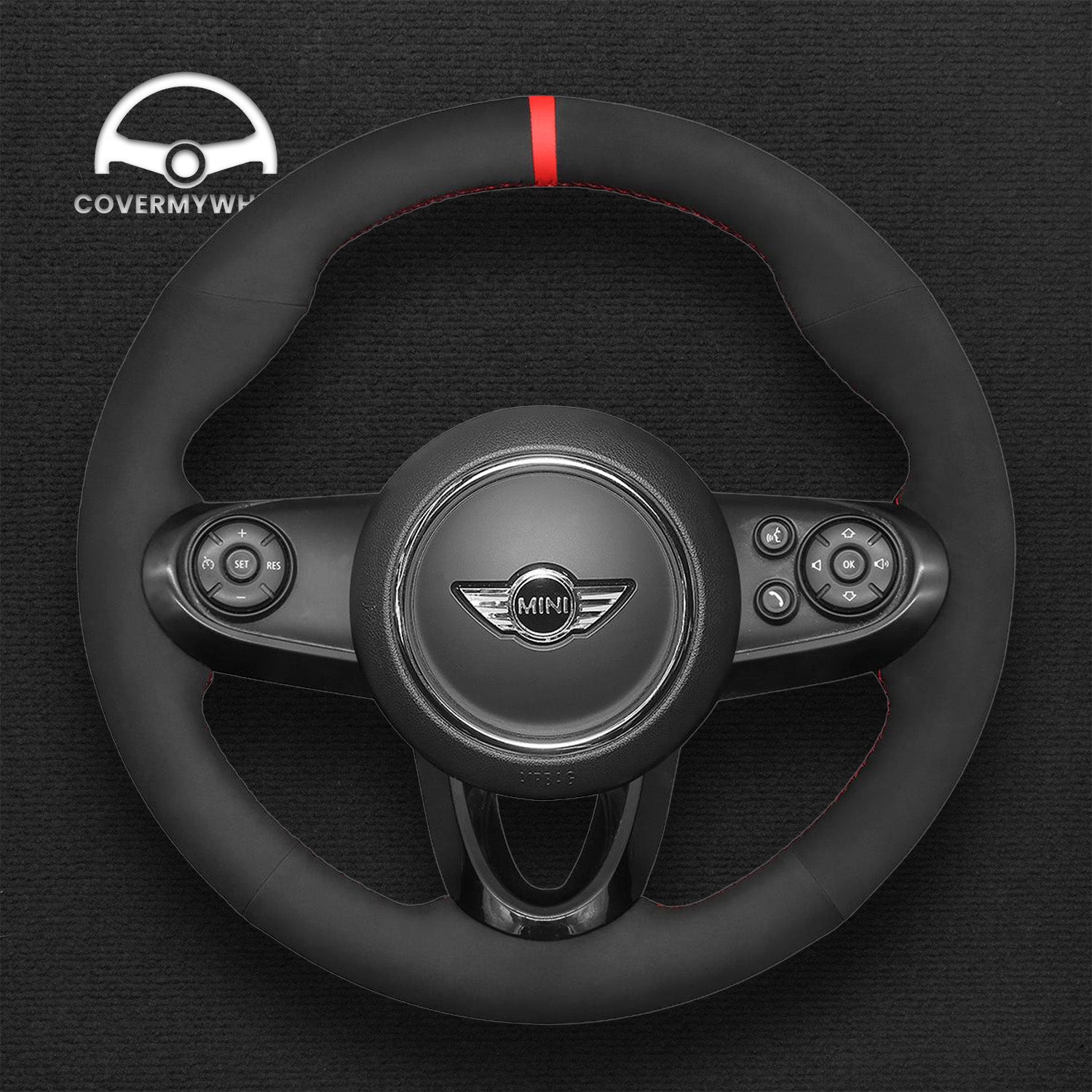 Steering Wheel Cover for Mini Clubman Countryman Convertible 2014-2020