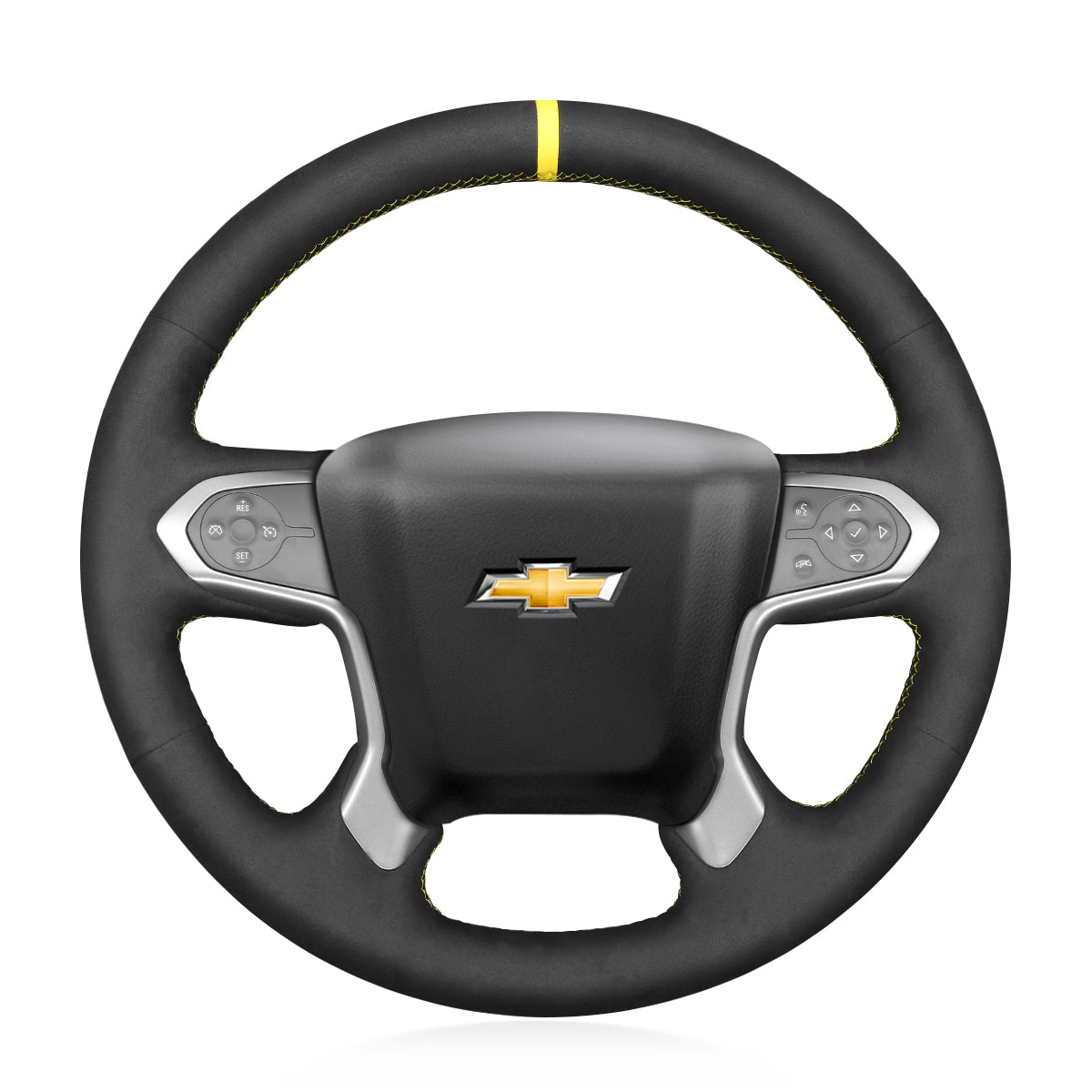 Steering Wheel Cover for Chevrolet Silverado, Suburban & Tahoe (2014–2024) Cover My Wheel