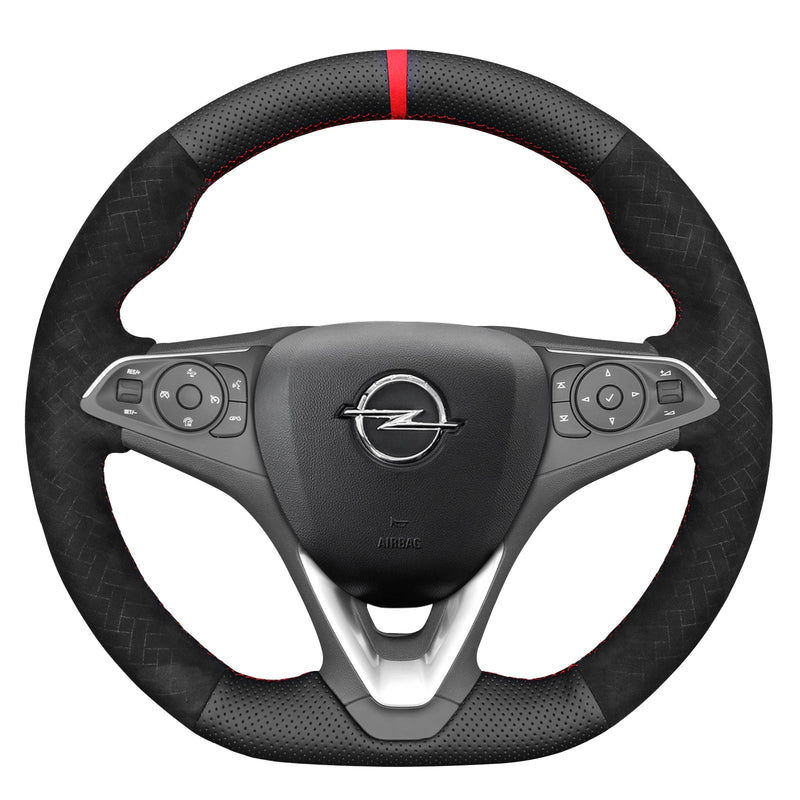 Steering Wheel Cover for Vauxhall (Opel) Astra K Combo Corsa E/F Grandland X Insignia B 2014–2020 Cover My Wheel