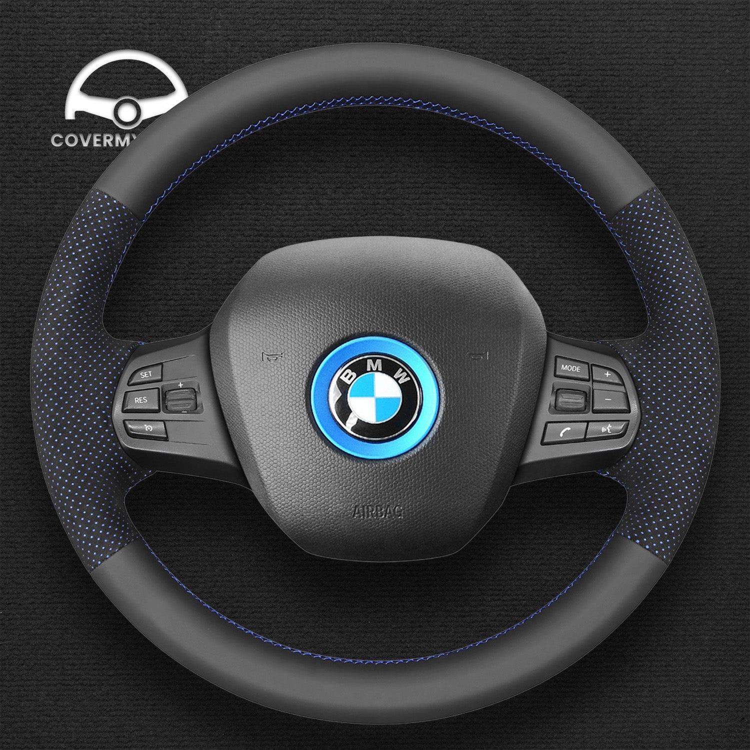 Steering Wheel Cover for BMW i3 2014-2020 Cover My Wheel
