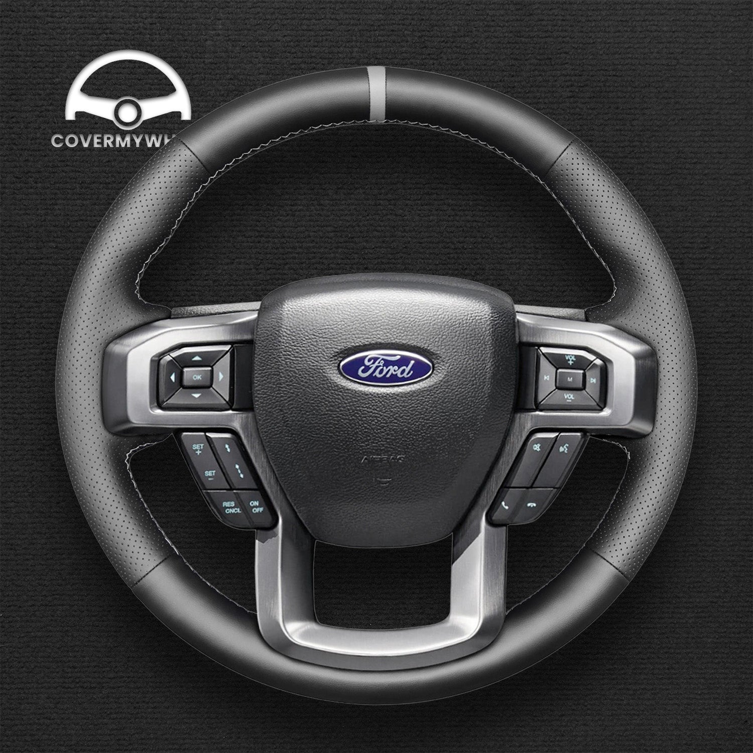 Steering Wheel Cover for Ford F150 F250 F350 F450 Expedition Cover My Wheel