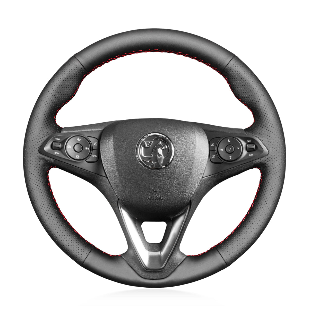 Steering Wheel Cover for Vauxhall (Opel) Astra K Corsa E Crossland X Grandland X Insignia B Karl Zafira C 2014–2020 Cover My Wheel