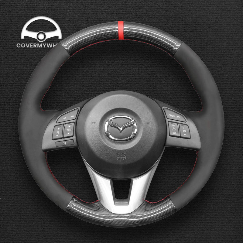 Steering Wheel Cover for Mazda 2 3 Axela 6 Atenza CX-3 CX-5 2013–2017 Cover My Wheel