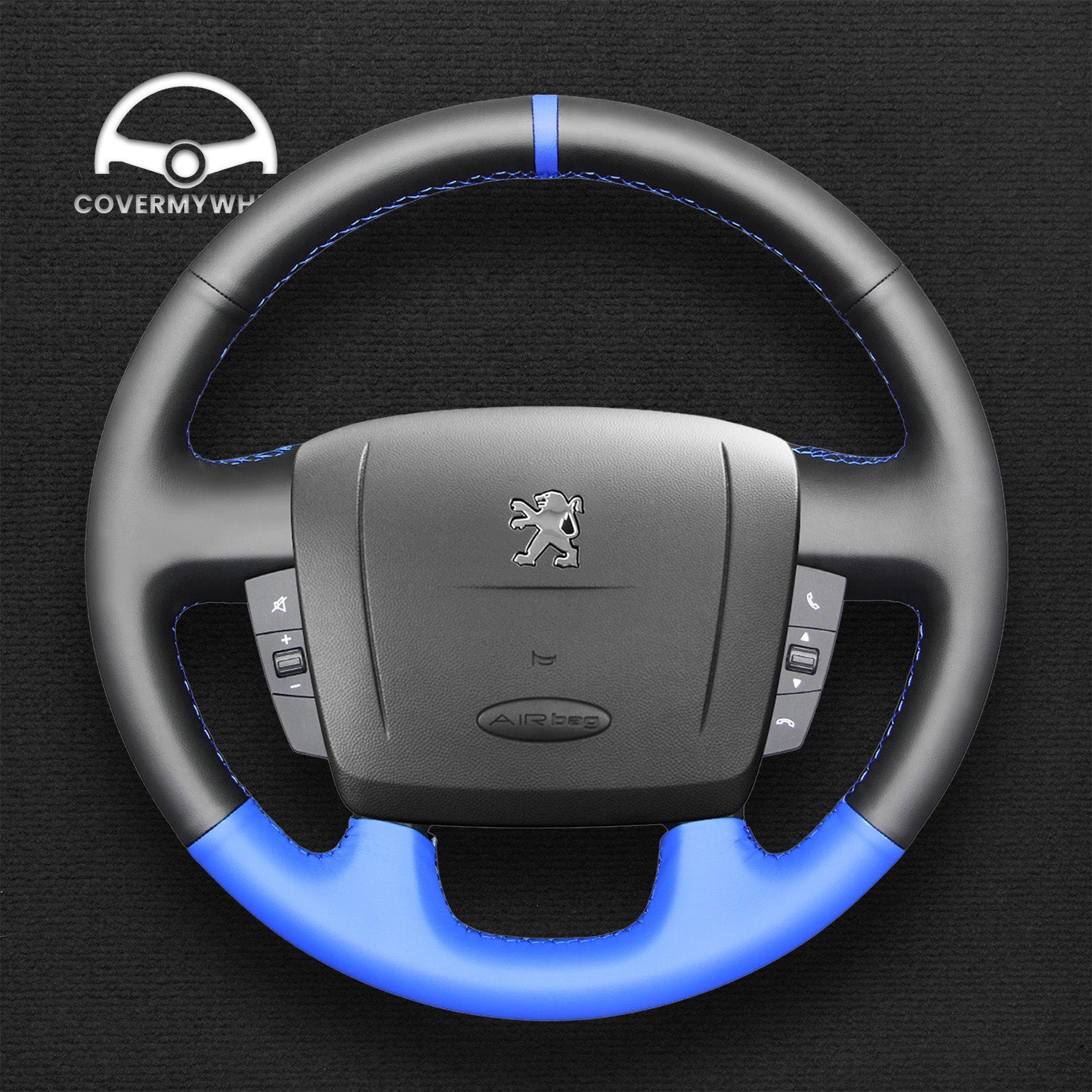 Steering Wheel Cover for Peugeot Boxer 2006–2019 Cover My Wheel
