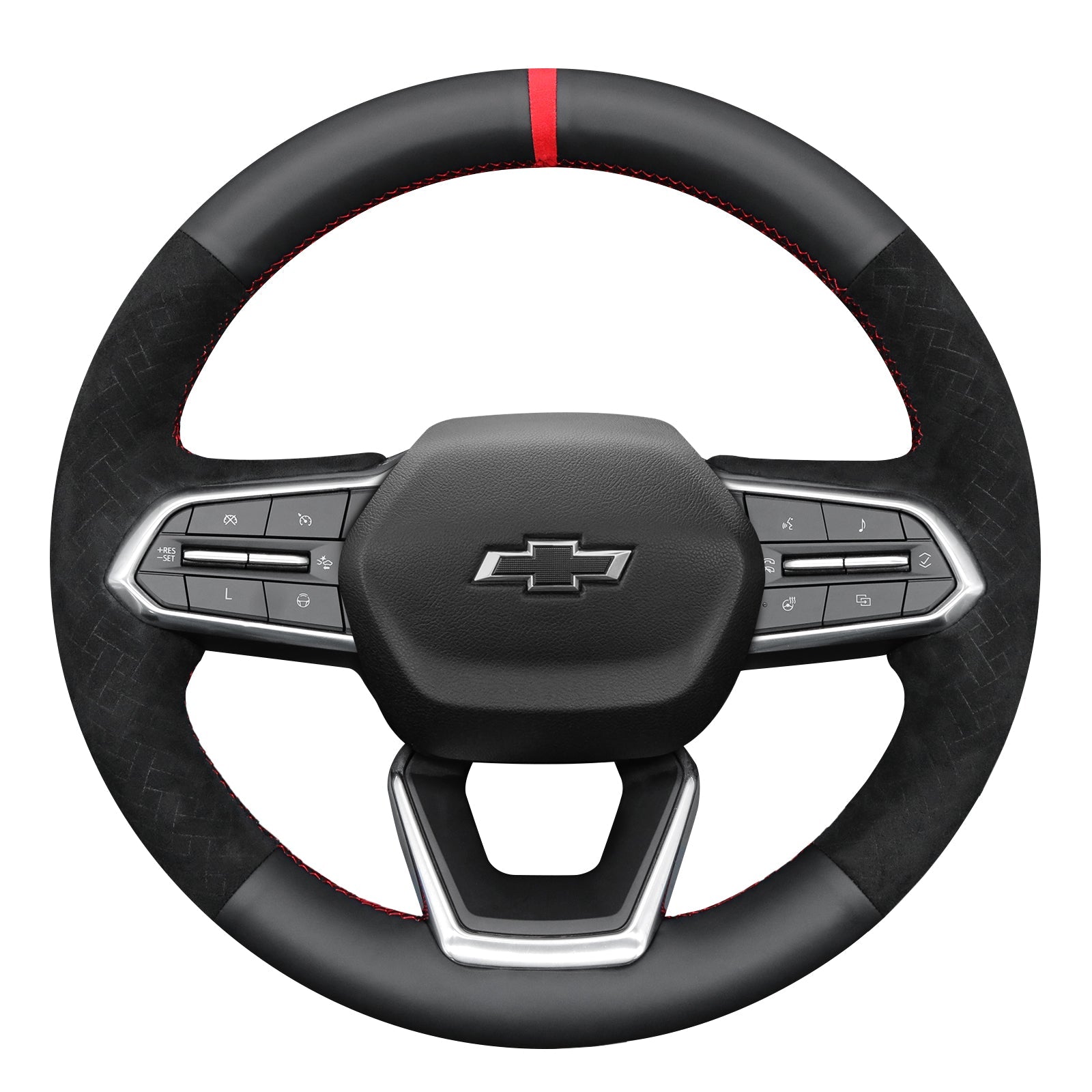 Steering Wheel Cover for Chevrolet Equinox, Silverado EV, Traverse, Blazer EV, Tahoe & Suburban (2024–2025) Cover My Wheel