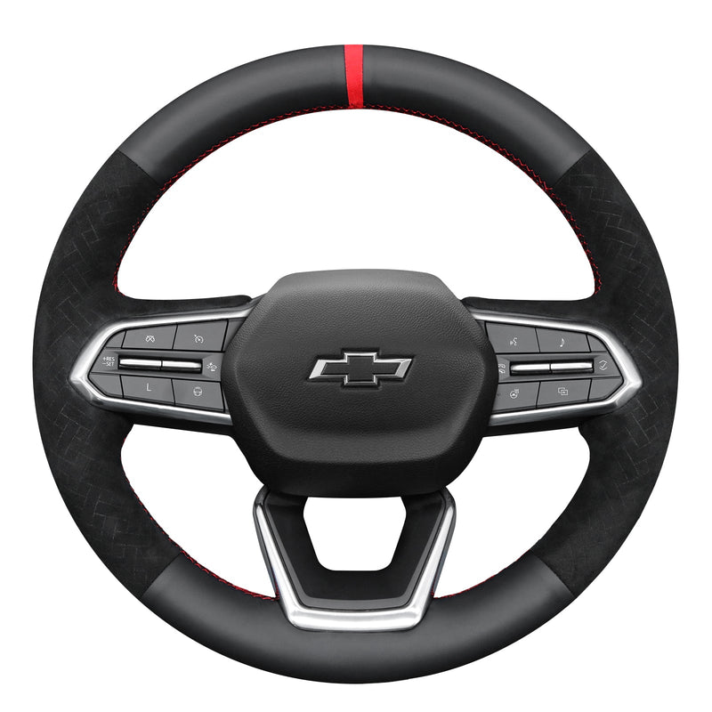 Steering Wheel Cover for Chevrolet Equinox, Silverado EV, Traverse, Blazer EV, Tahoe & Suburban (2024–2025) Cover My Wheel