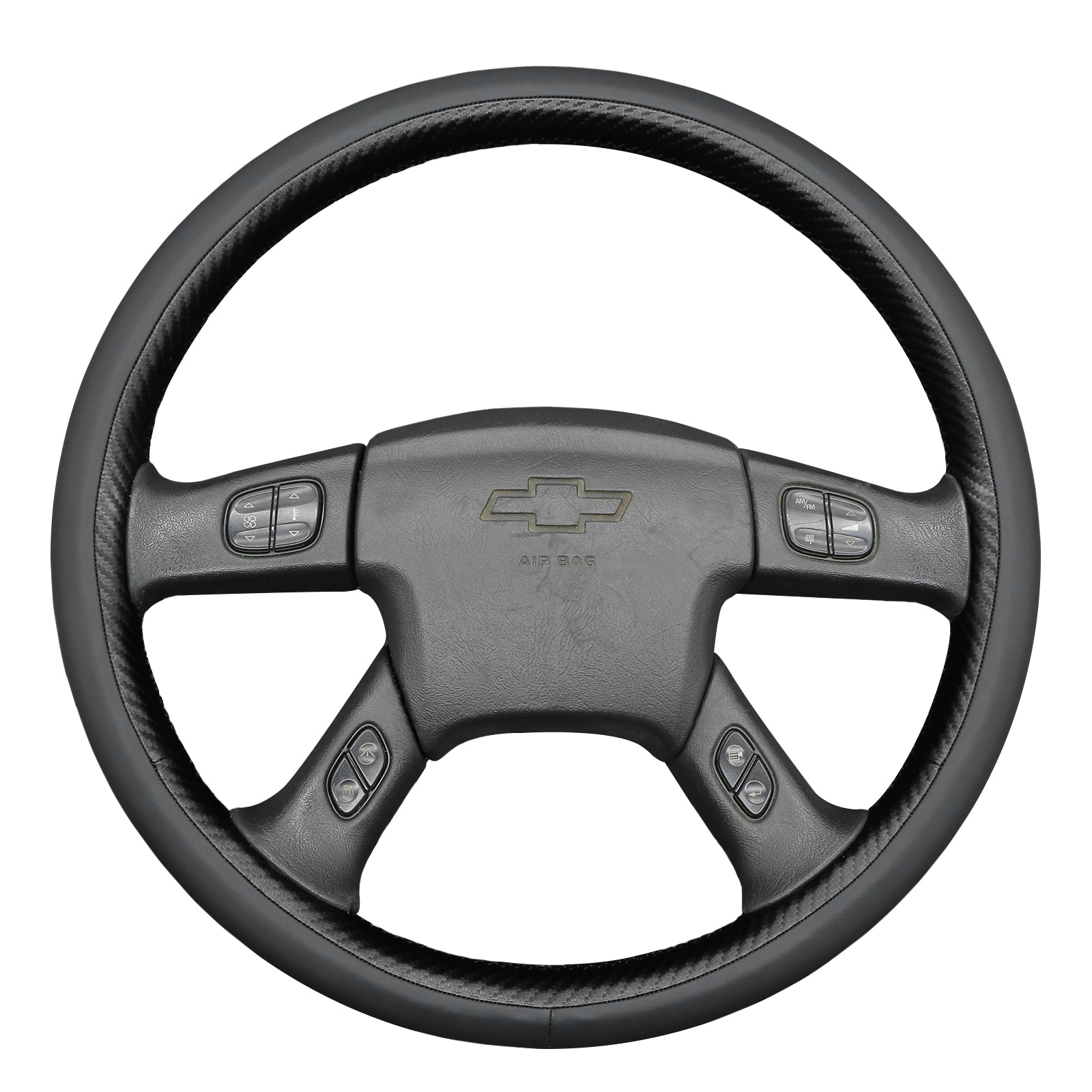 Steering Wheel Cover for Chevrolet Silverado 1500, 2500, 3500 & TrailBlazer (2002–2009) Cover My Wheel