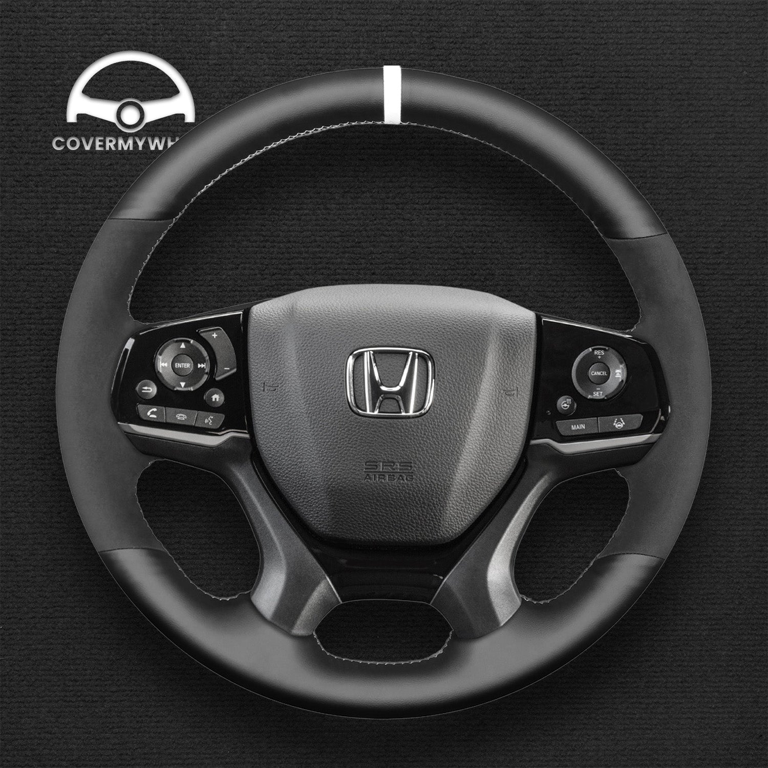 Steering Wheel Cover for Honda Pilot Passport Odyssey 2017-2022 Cover My Wheel