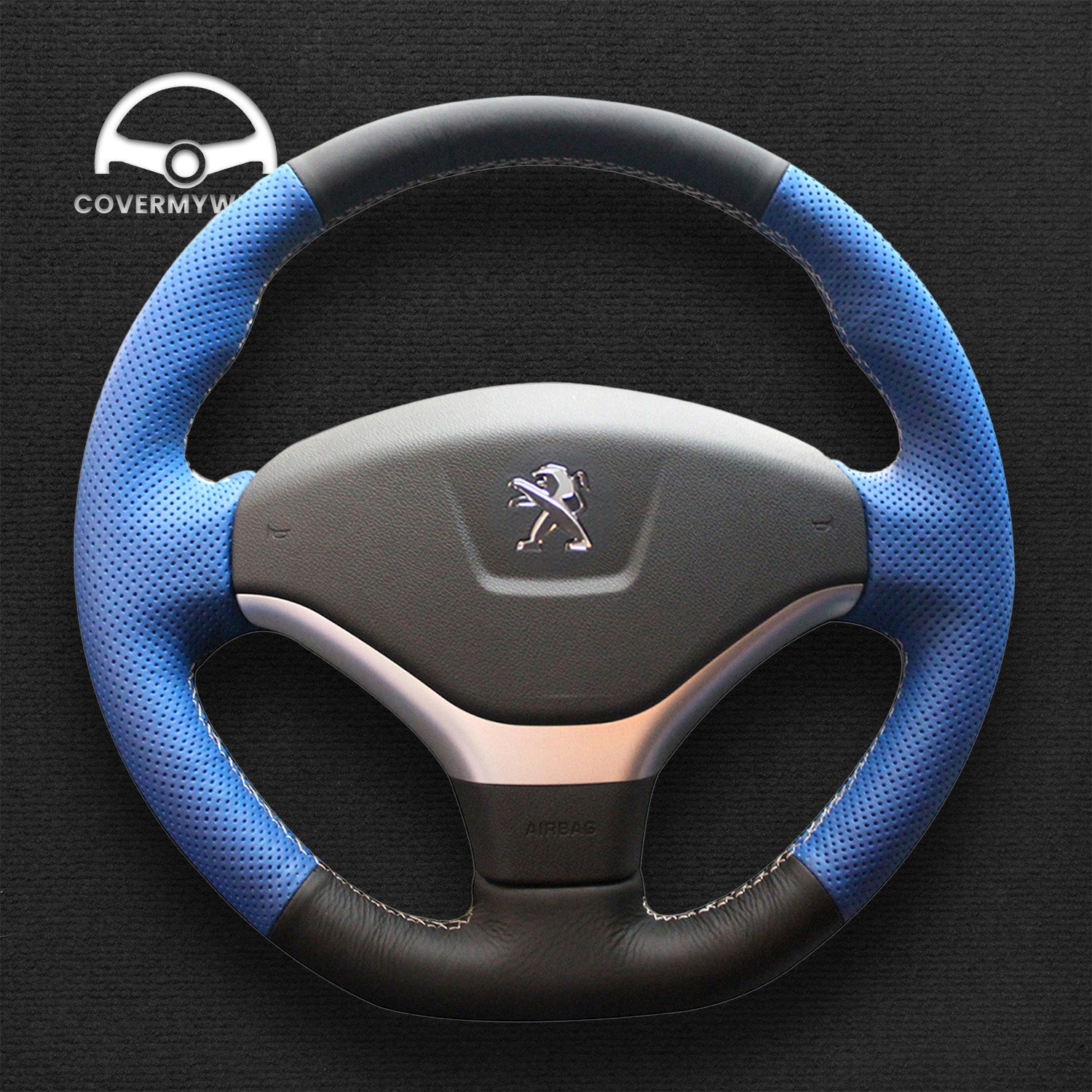 Steering Wheel Cover for Peugeot 308 2012–2014 Cover My Wheel
