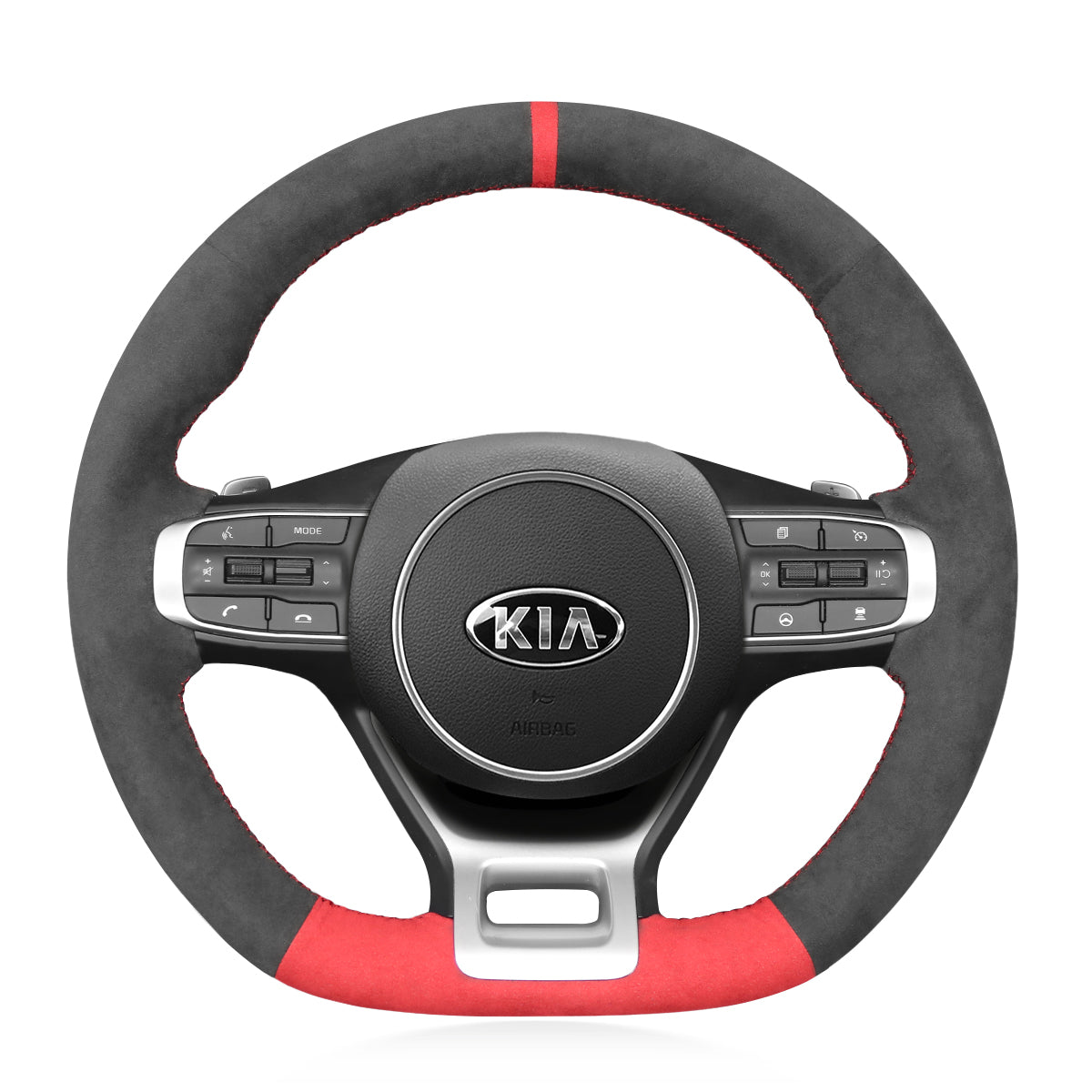 Steering Wheel Cover for Kia K5 GT, GT-Line & Optima (2021–2022) Cover My Wheel