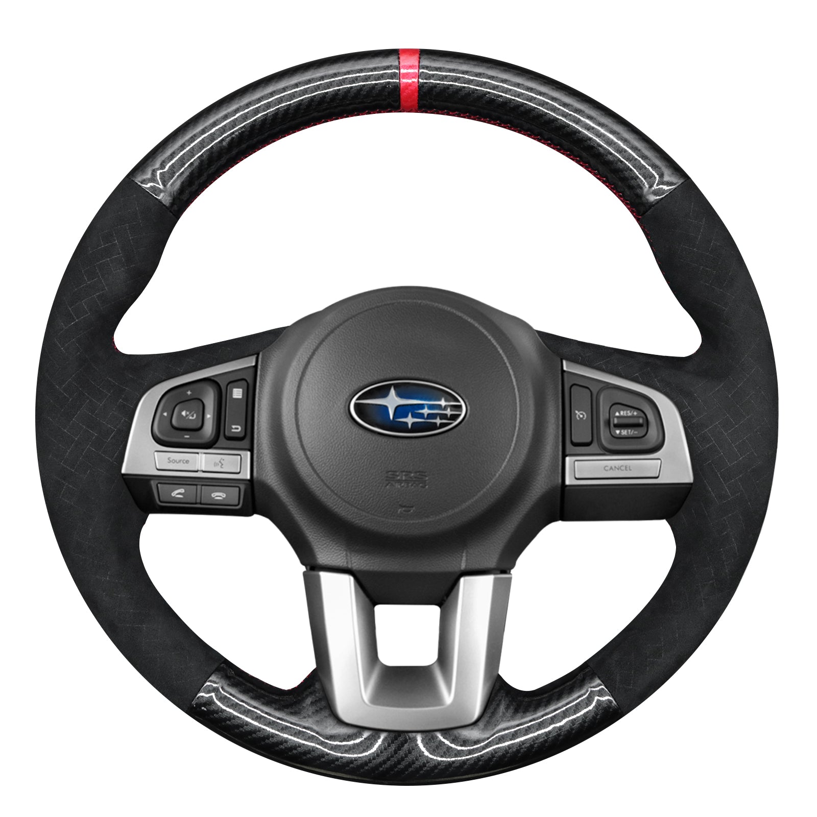 Steering Wheel Cover for Subaru Legacy, Outback, Forester & XV Crosstrek (2015–2018) Cover My Wheel