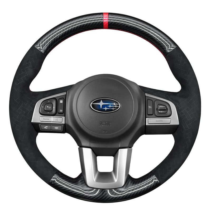 Steering Wheel Cover for Subaru Legacy, Outback, Forester & XV Crosstrek (2015–2018) Cover My Wheel