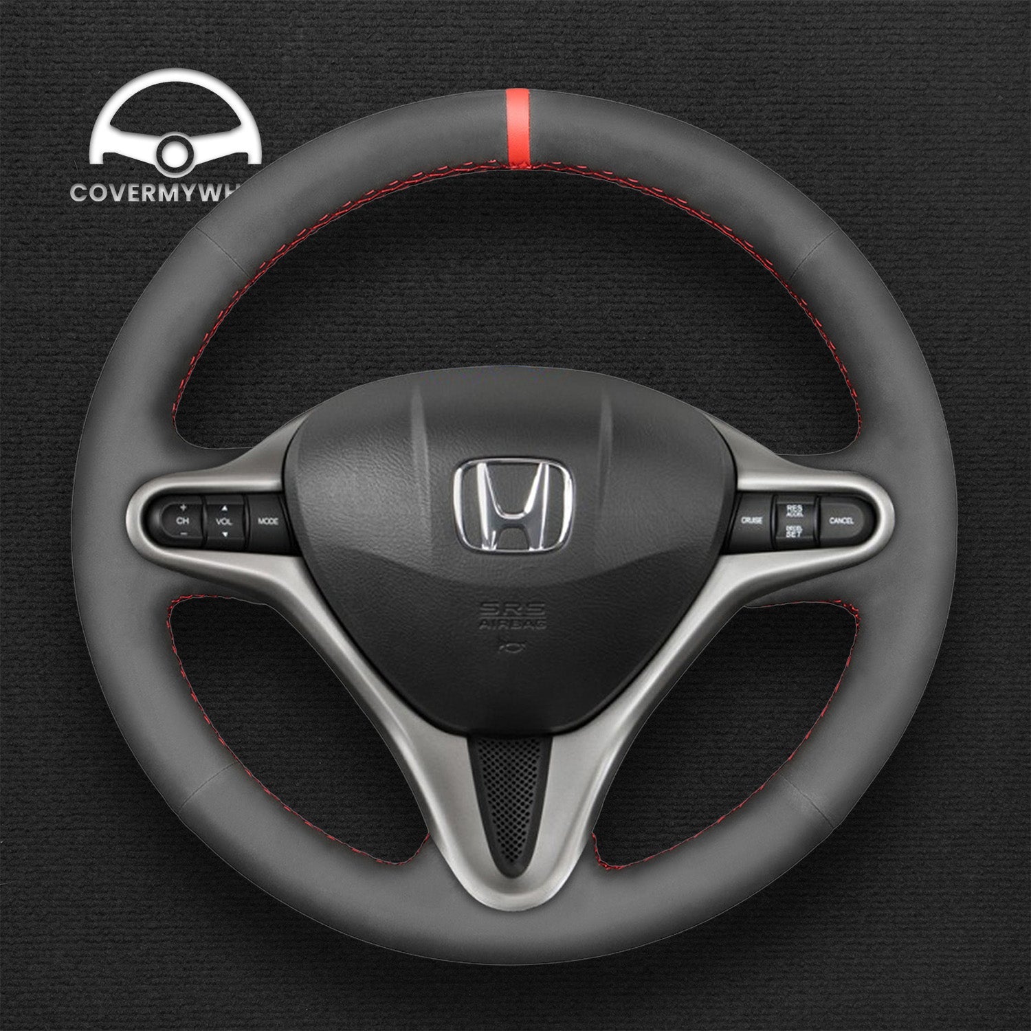Steering Wheel Cover for Honda Jazz  City  Fit  Insight 2009-2014 Cover My Wheel