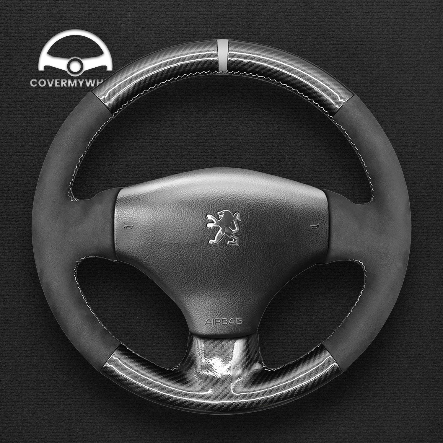 Steering Wheel Cover for Peugeot 206 2003–2006