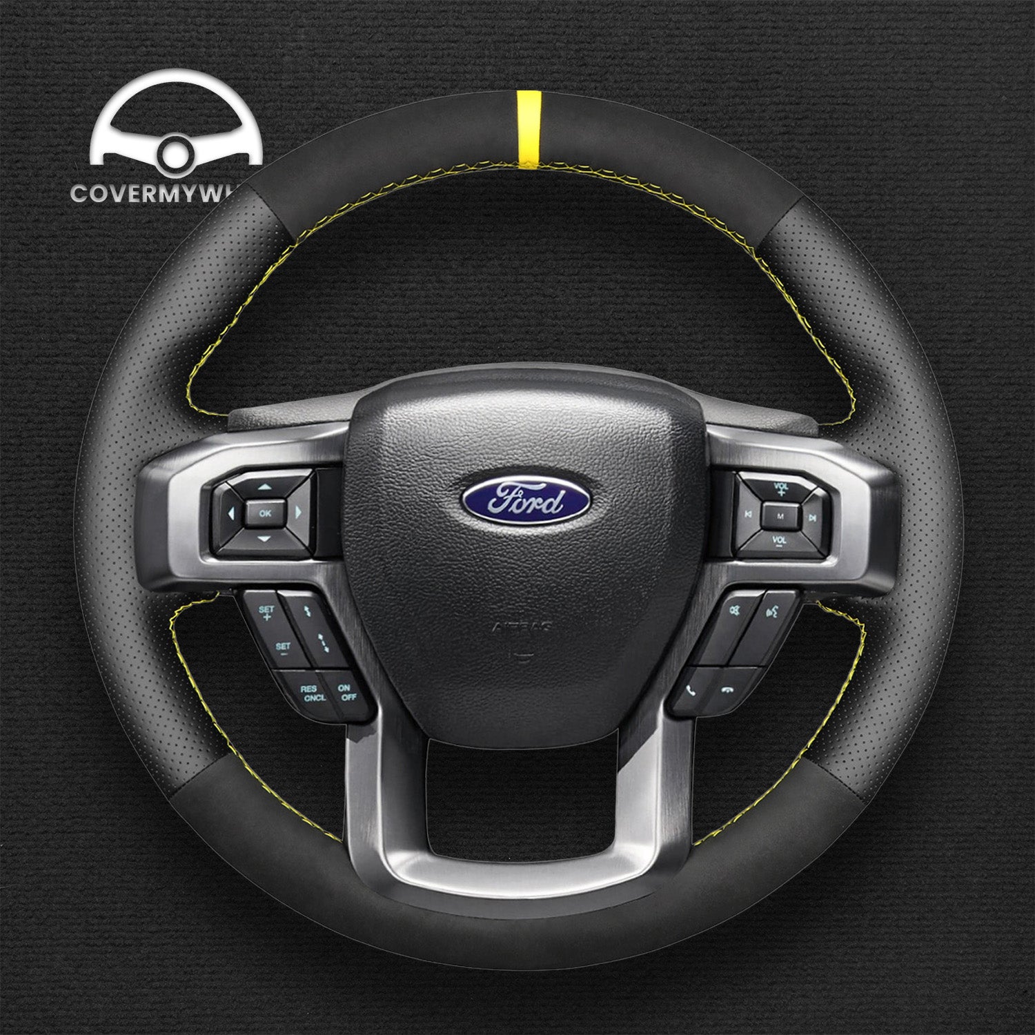 Steering Wheel Cover for Ford F150 F250 F350 F450 Expedition Cover My Wheel