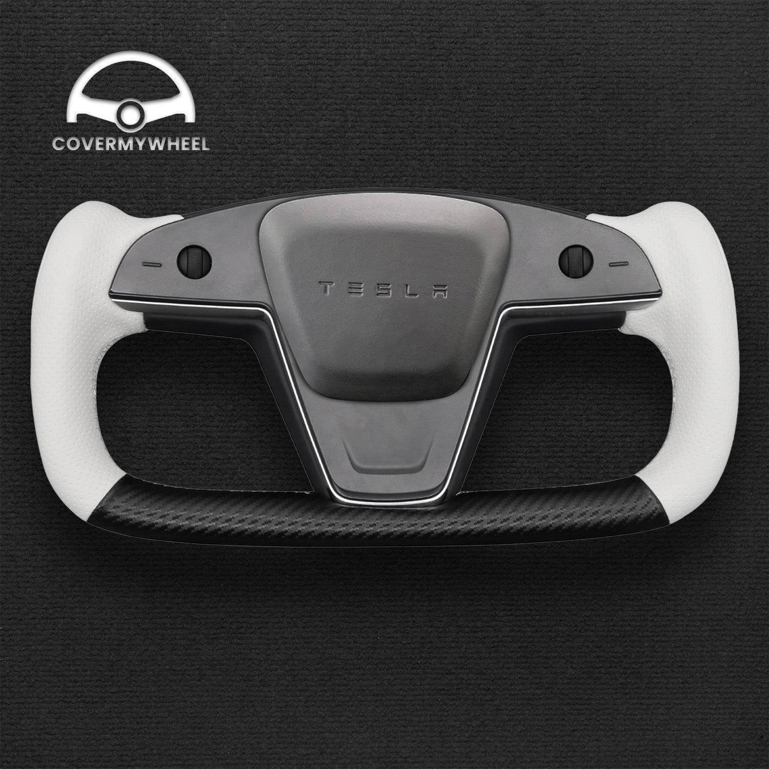 Steering Wheel Cover for Tesla Model S / Model X 2021–2023 Cover My Wheel