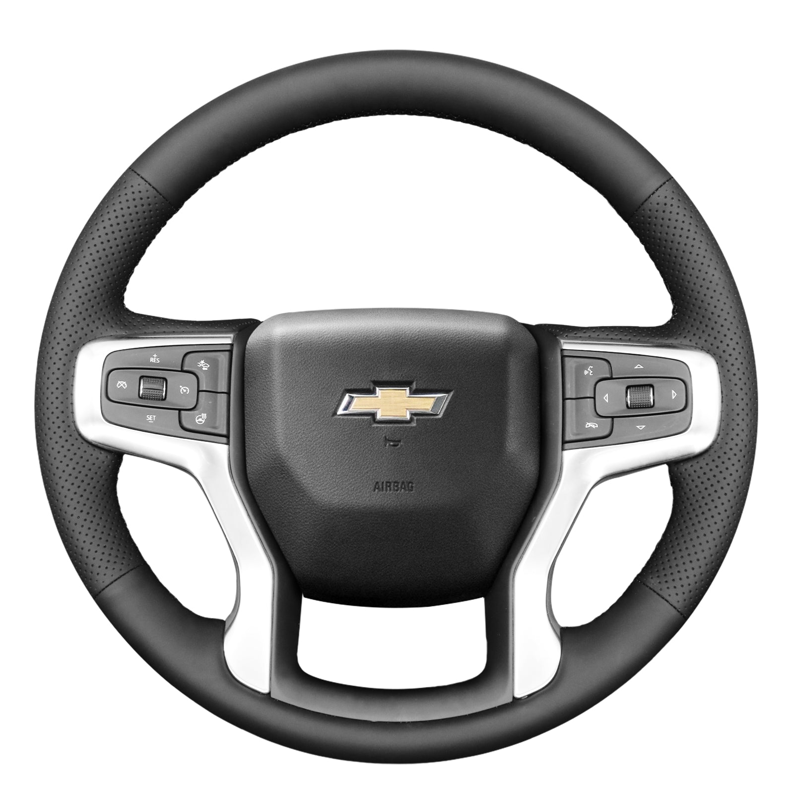 Steering Wheel Cover for Chevrolet Silverado, Blazer, Suburban & Tahoe (2019–2024) Cover My Wheel