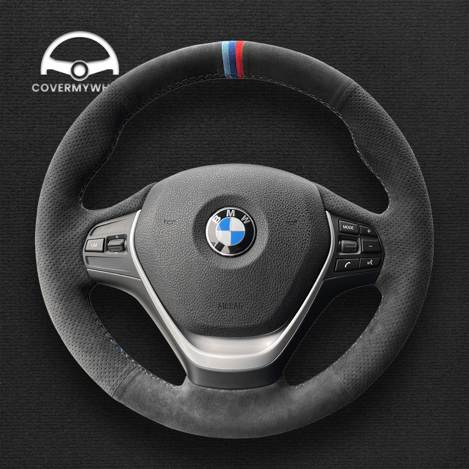 Steering Wheel Cover for BMW F22 F23 F30 F34 F32 F33 F36 Cover My Wheel