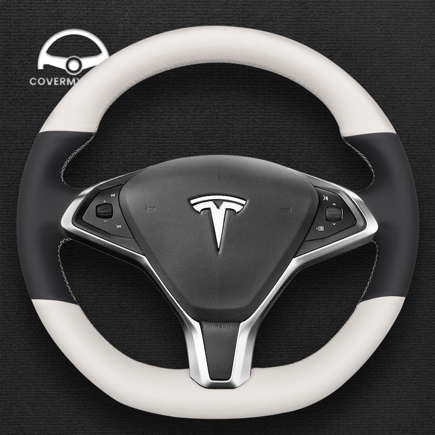 Steering Wheel Cover for Tesla Model S 2013–2017 Cover My Wheel