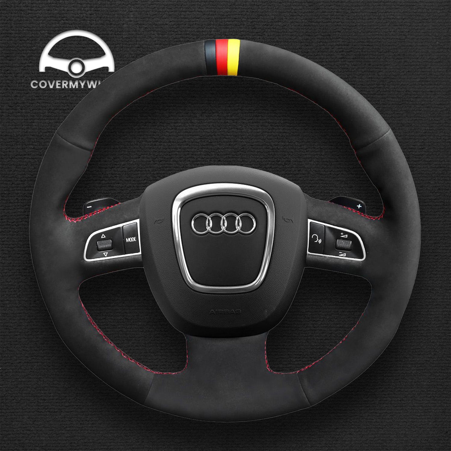 Steering Wheel Cover for Audi 8P B8 B7 8T C6 D3 8R 4L 8P B8 B7 8T