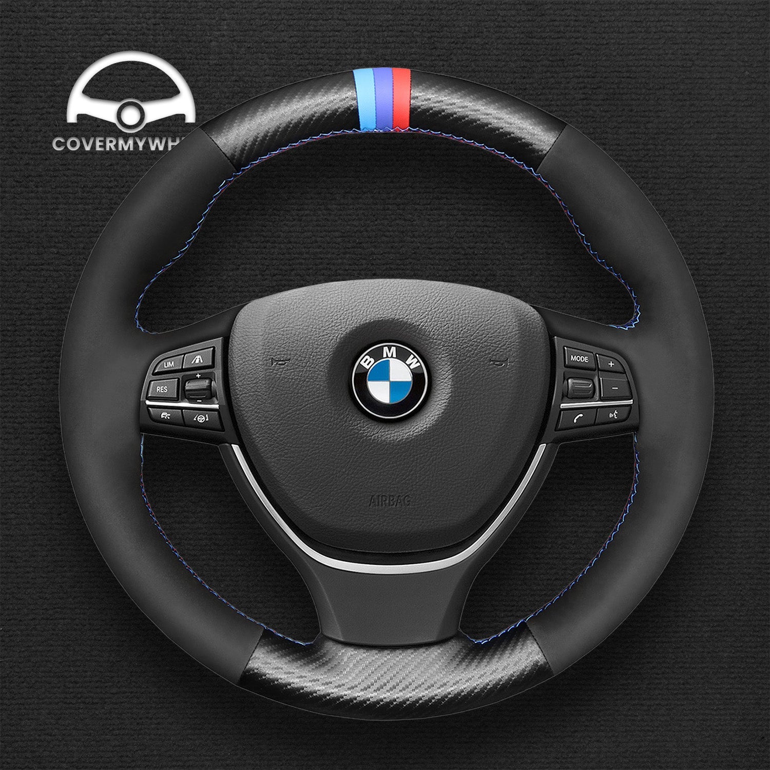 Steering Wheel Cover for BMW 5 Series 6 Series 7 Series Cover My Wheel