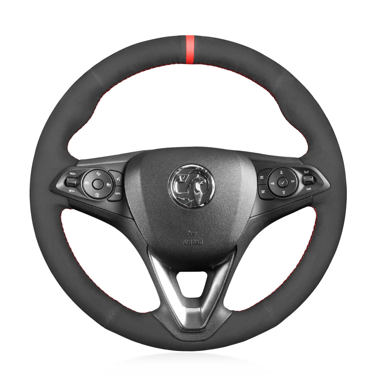 Steering Wheel Cover for Vauxhall (Opel) Astra K Corsa E Crossland X Grandland X Insignia B Karl Zafira C 2014–2020 Cover My Wheel