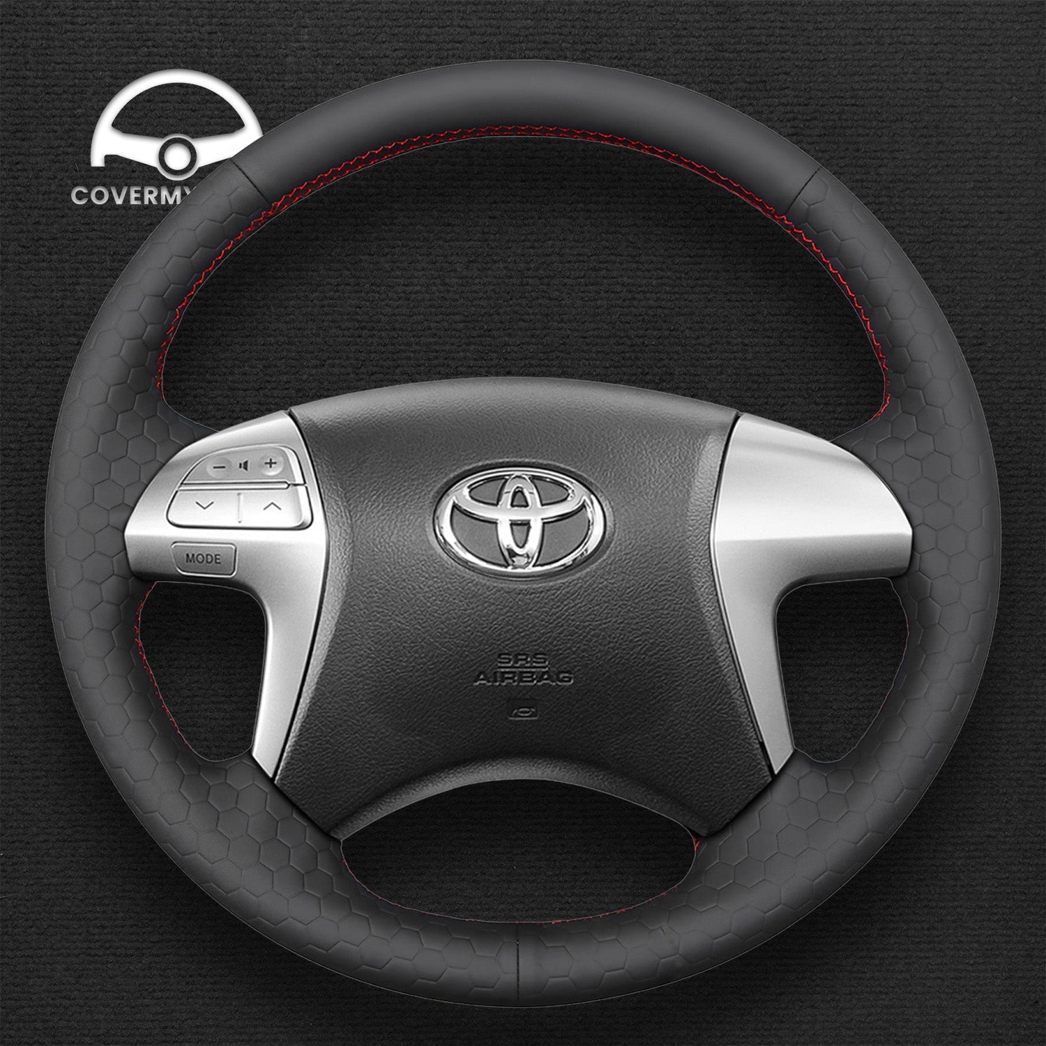 Steering Wheel Cover for Toyota Highlander Camry Noah Estima Premio Mark X Zio 2006-2016 Cover My Wheel