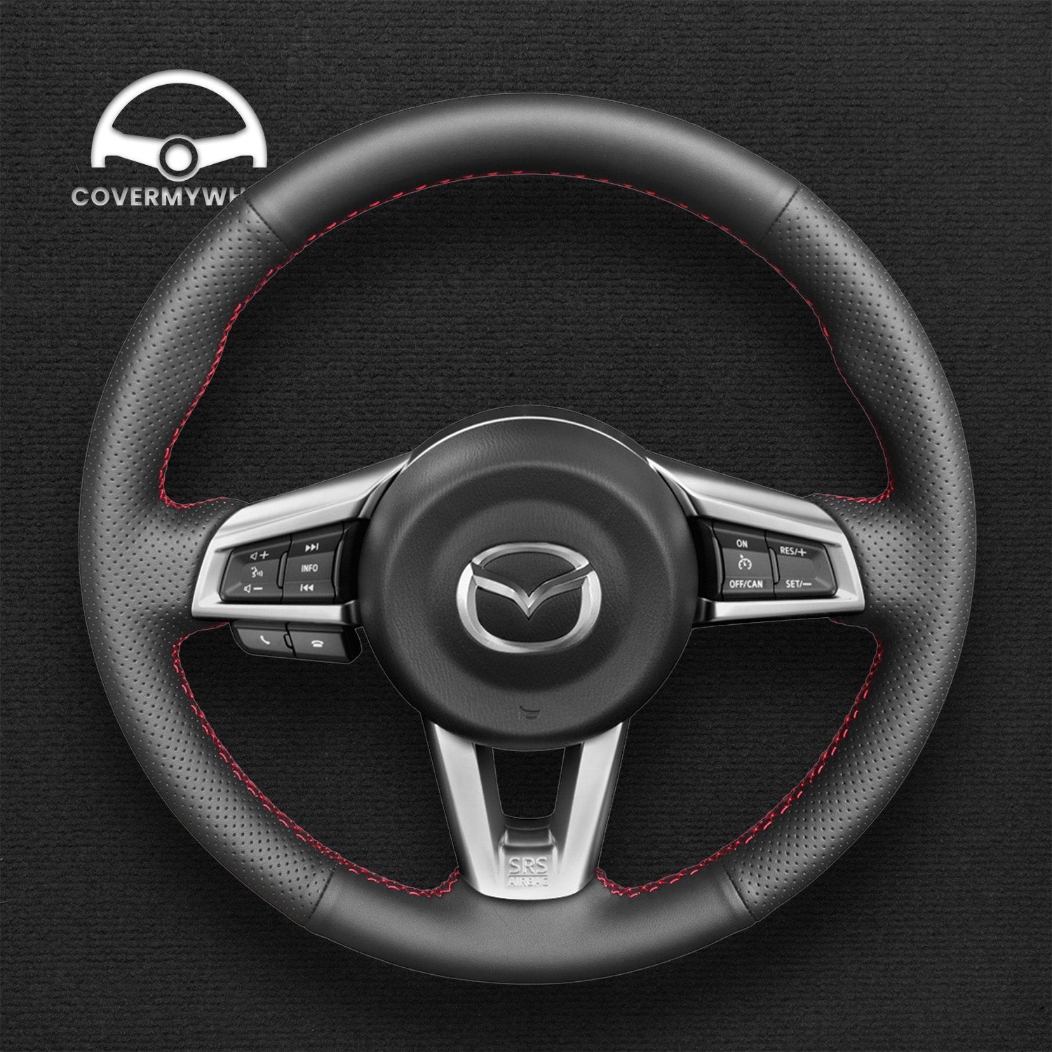 Steering Wheel Cover for Mazda MX-5 2016-2023 Cover My Wheel