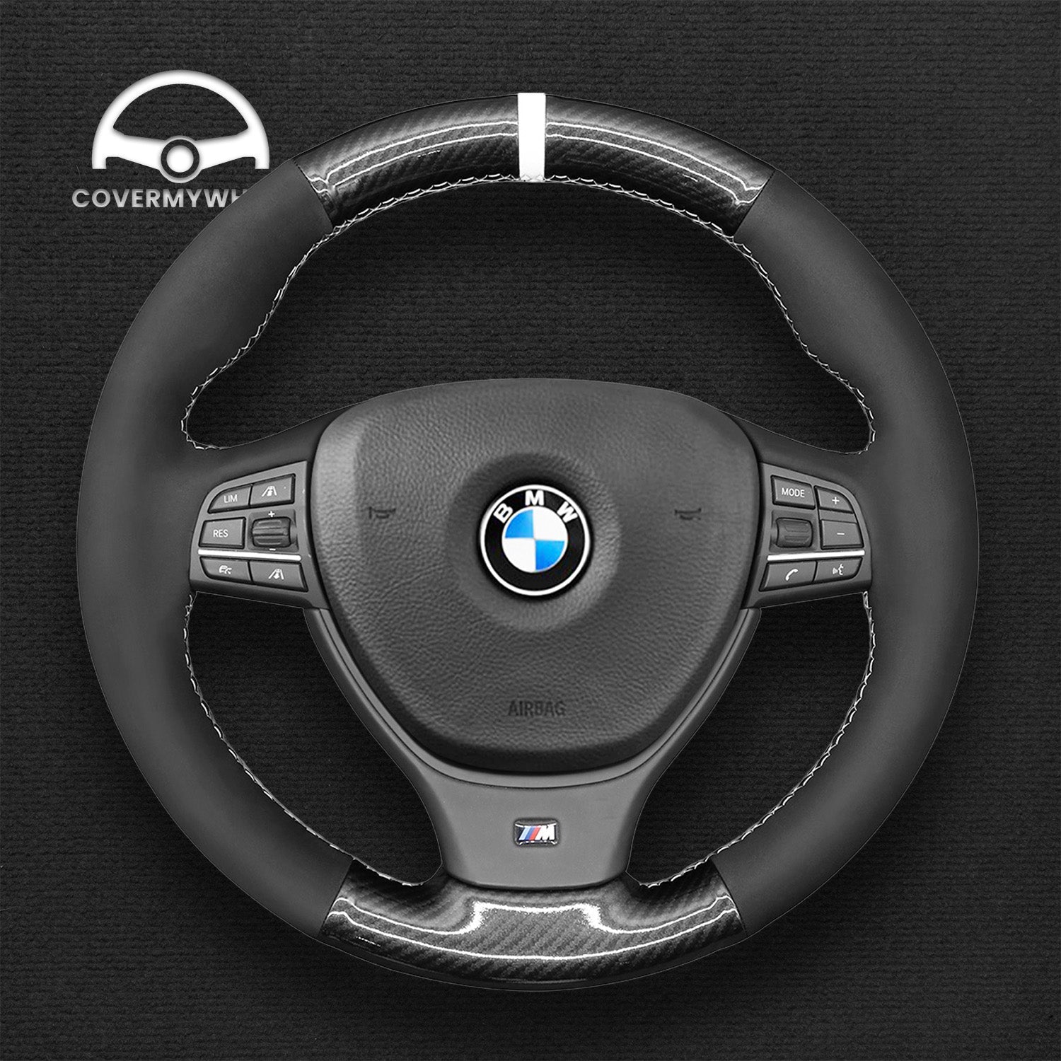 Steering Wheel Cover for BMW 5 Series M5 Cover My Wheel