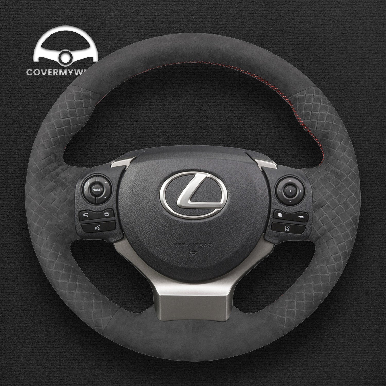 Steering Wheel Cover for Lexus IS200t IS250 IS500 IS F-Sport 2014 - 2024 Cover My Wheel