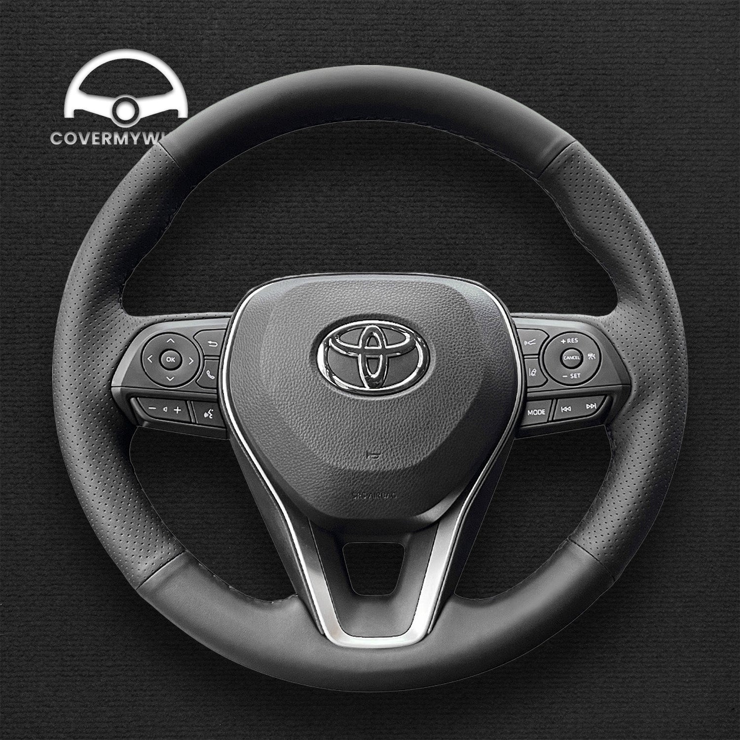 Steering Wheel Cover for Toyota Corolla RAV4 Camry Avalon 2018-2024 Cover My Wheel