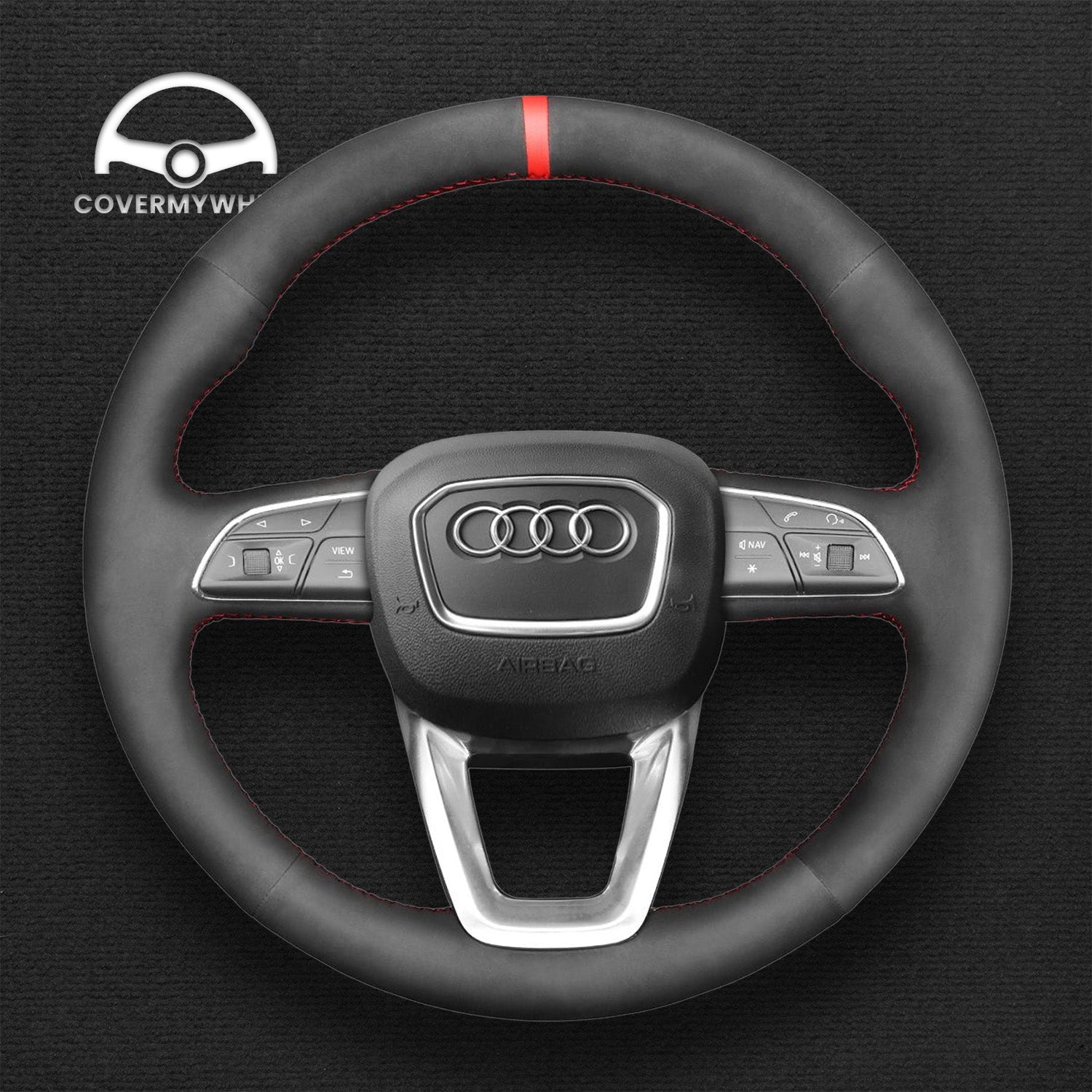Steering Wheel Cover for Audi A3 A5 Q8 S4 Cover My Wheel