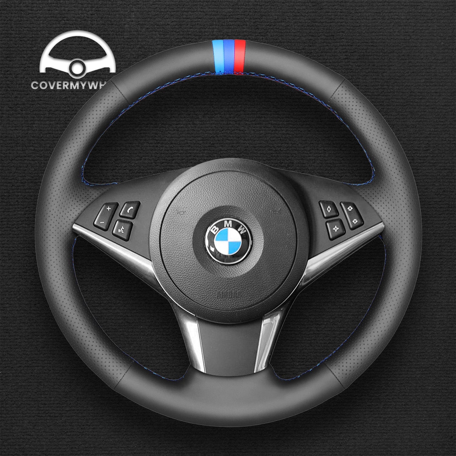 Steering Wheel Cover for BMW E60 E61 E63 E64 Cover My Wheel