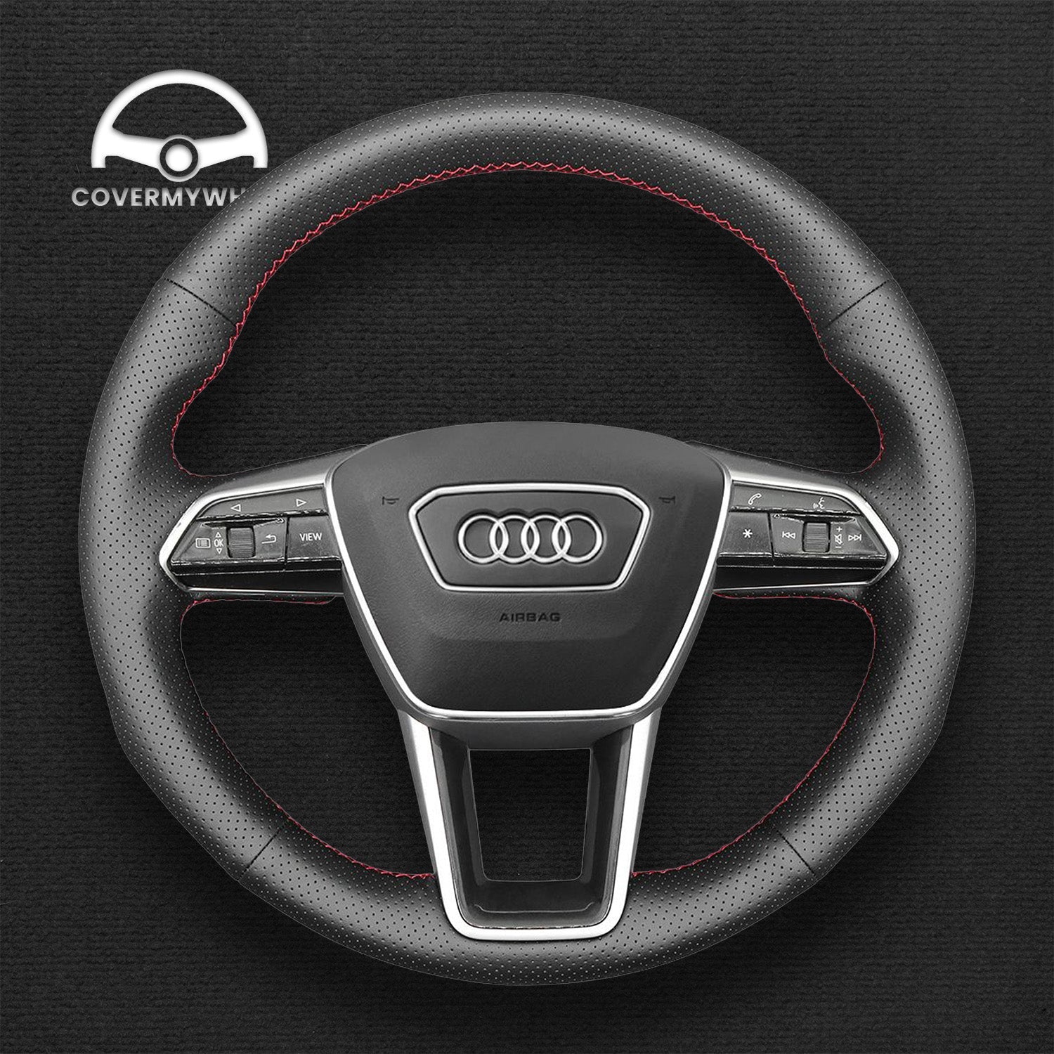 Steering Wheel Cover for Audi A6 S6 A7 S7 Cover My Wheel