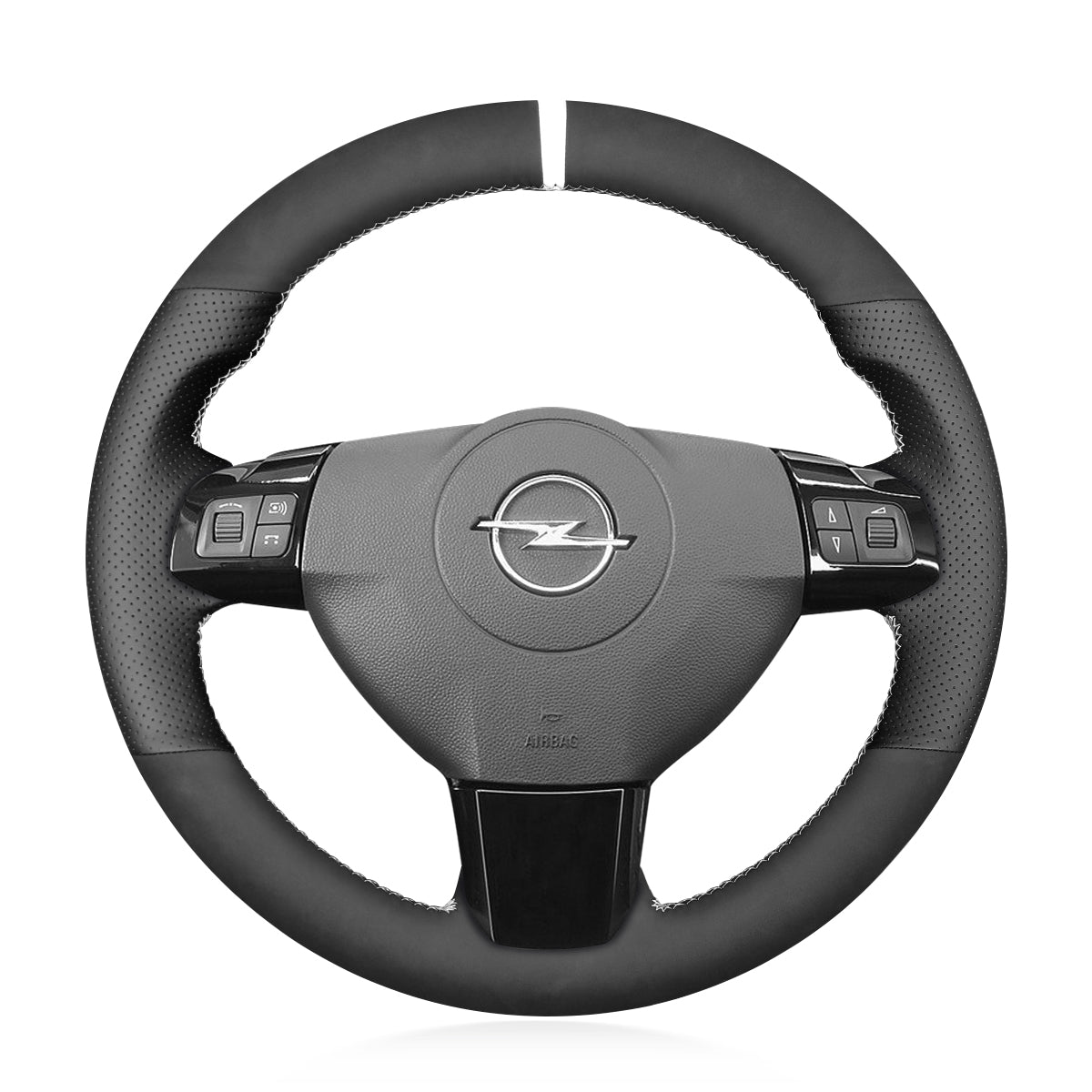 Steering Wheel Cover for Vauxhall (Opel) Astra H Signum Vectra C 2004–2009 Cover My Wheel