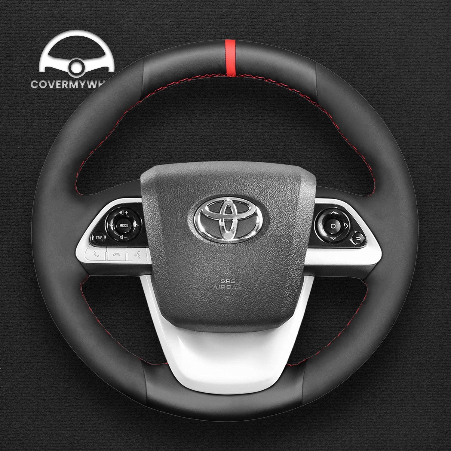 Steering Wheel Cover for Toyota Prius (Gen 4) Prius Prime Mirai 2016-2022 Cover My Wheel