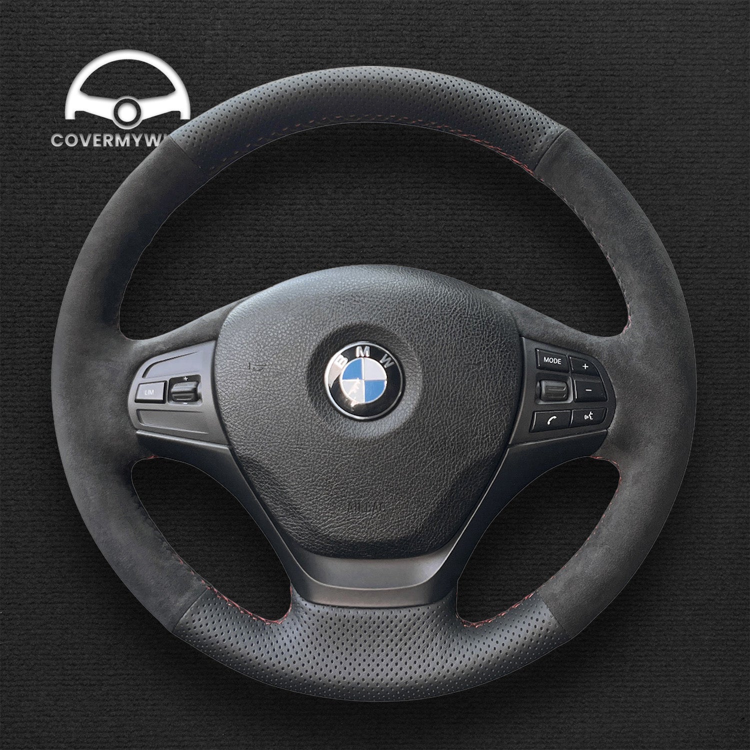 Steering Wheel Cover for BMW F30 F34 F20 F21 F22 F31 F34 Cover My Wheel