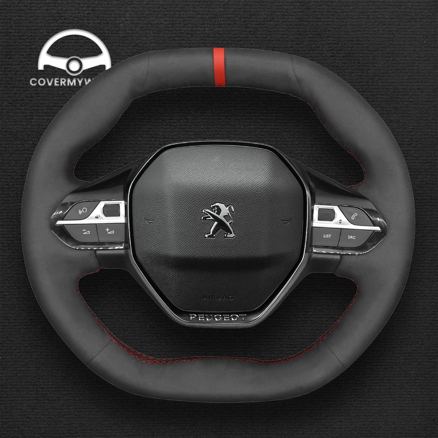 Steering Wheel Cover for Peugeot 3008 2017 Cover My Wheel