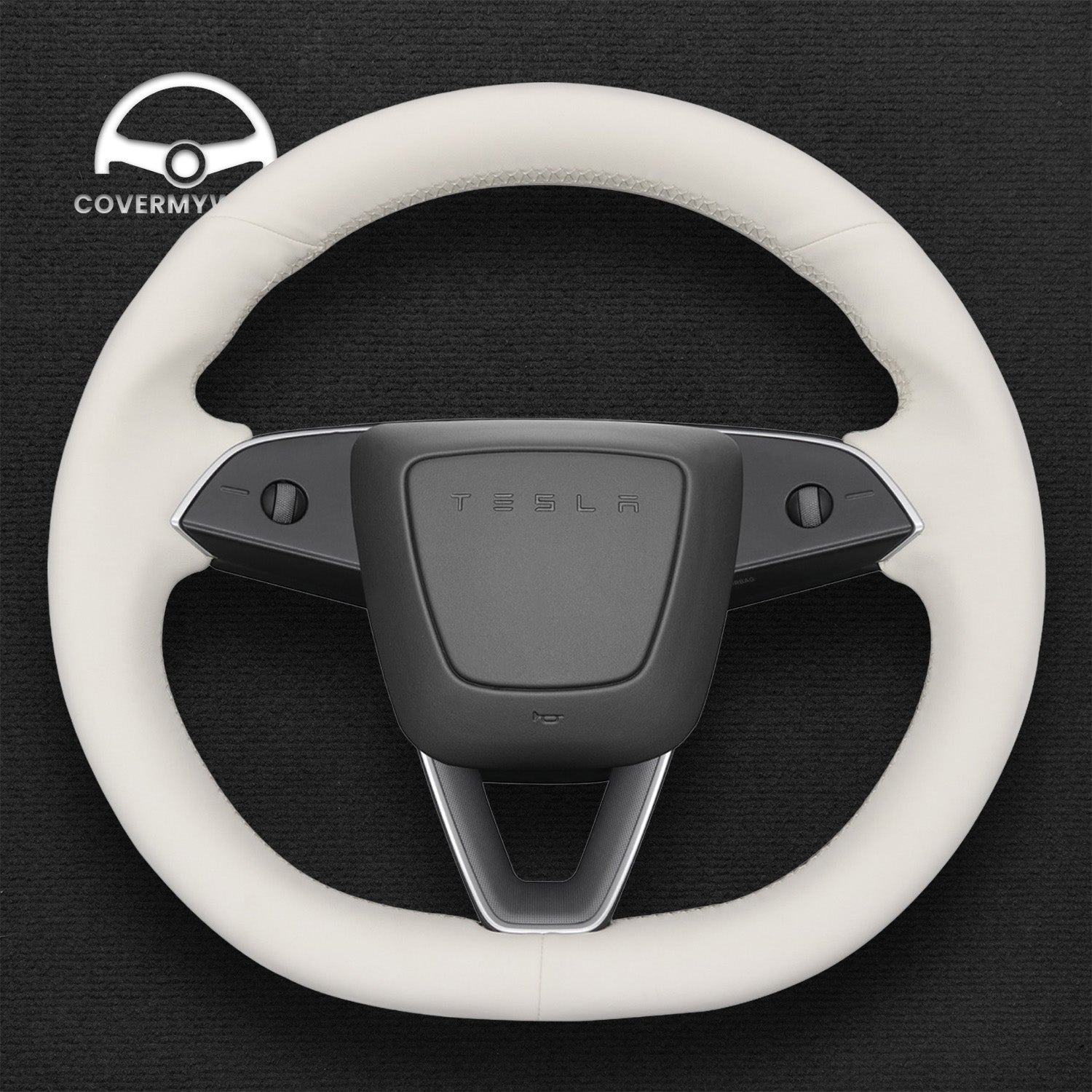 Steering Wheel Cover for Tesla Model 3 2023–2025 Cover My Wheel