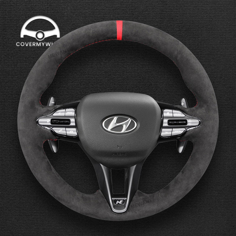 Steering Wheel Cover for Hyundai Veloster N 2019-2021  i30 N 2017-2020 Cover My Wheel