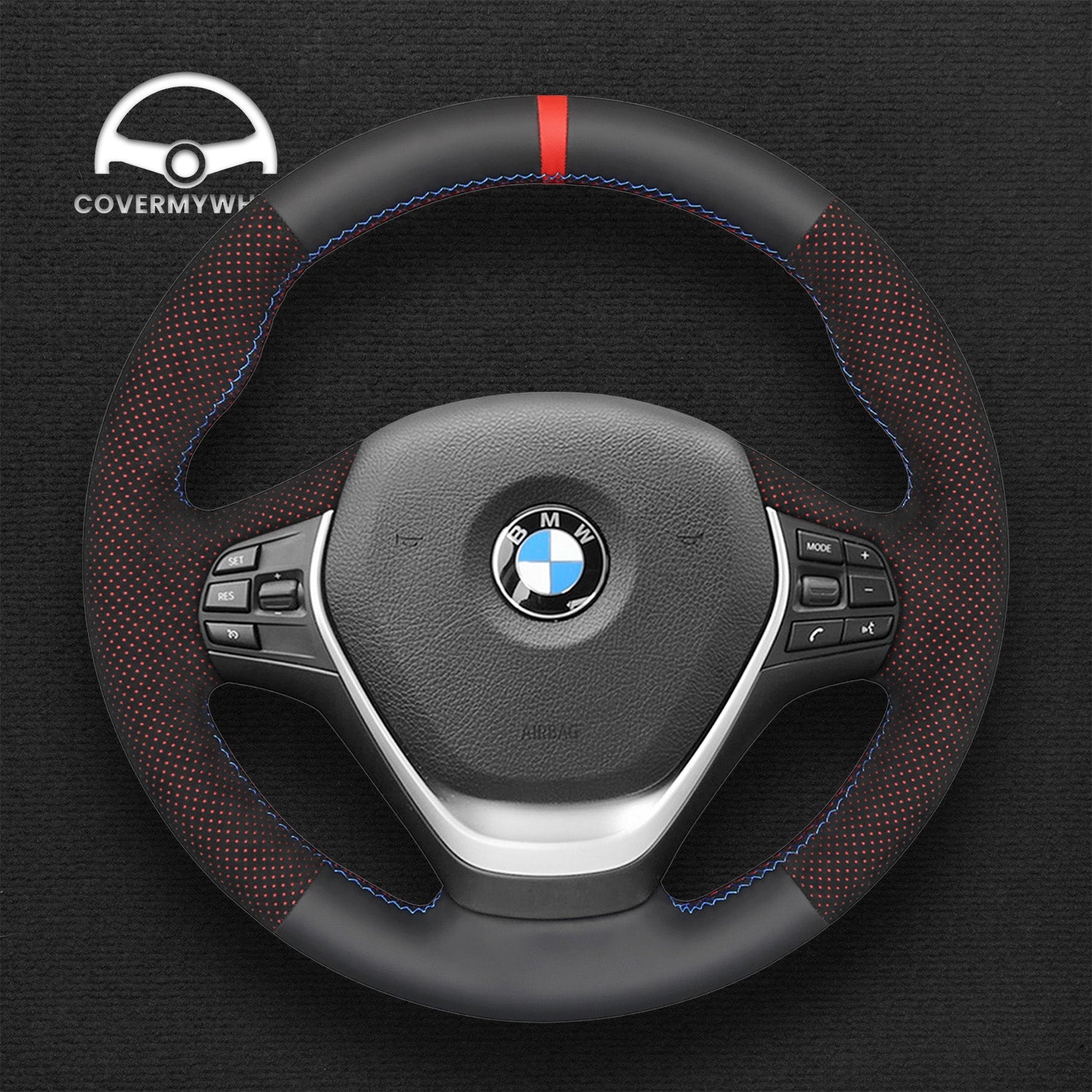 Steering Wheel Cover for BMW F22 F23 F30 F34 F32 F33 F36 Cover My Wheel