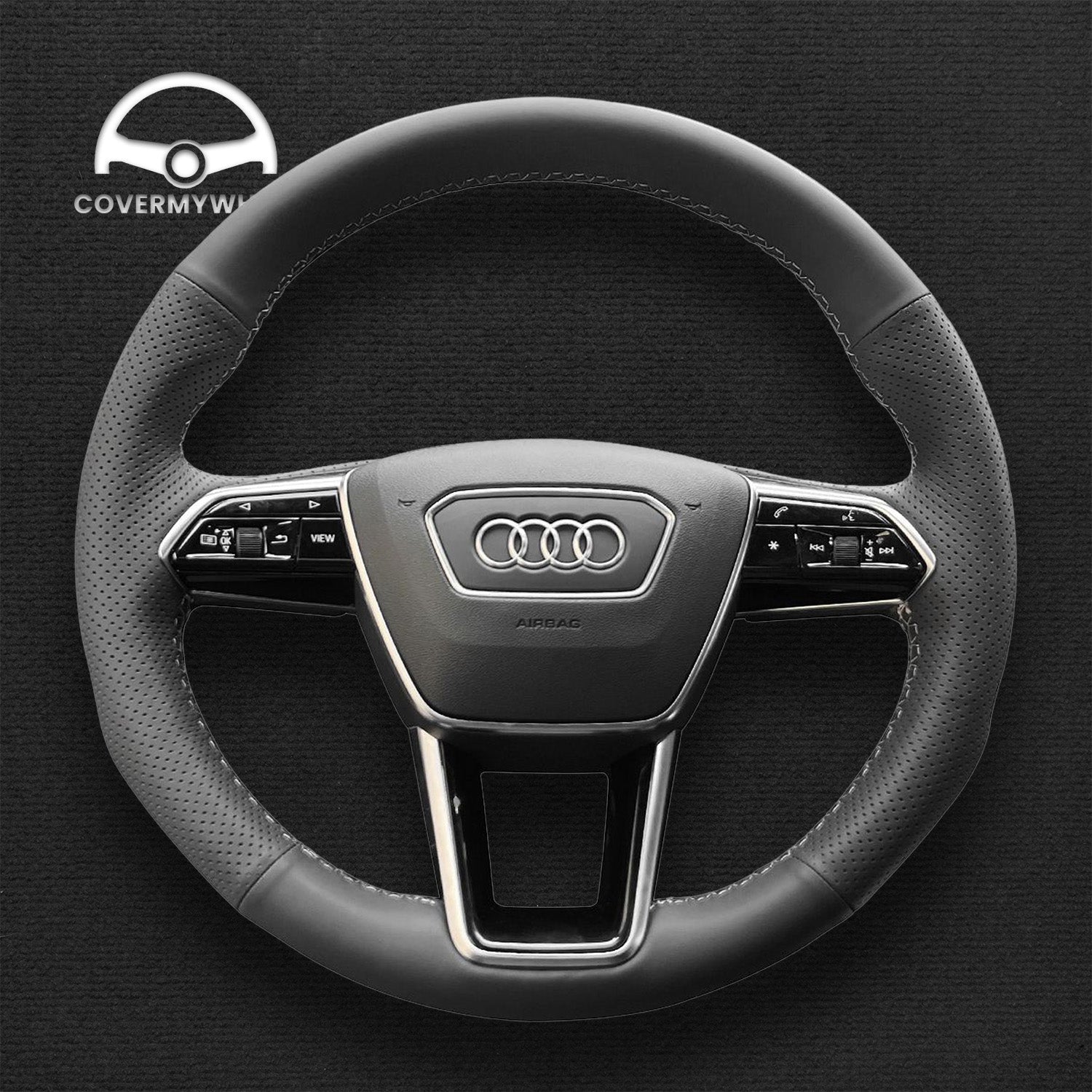 Steering Wheel Cover for Audi A6 S6 A7 S7 Cover My Wheel