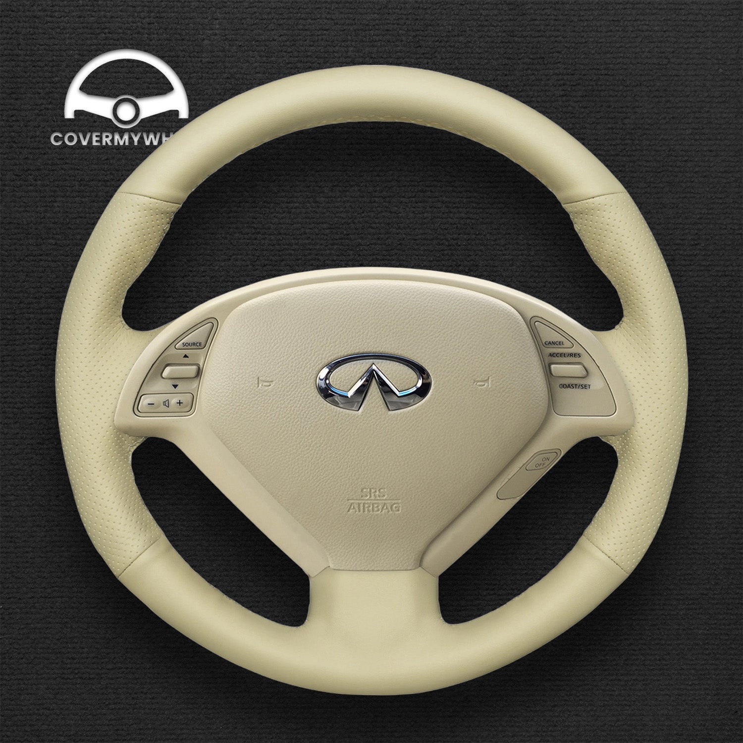Steering Wheel Cover for Nissan Skyline (RU) 2006-2014 Cover My Wheel